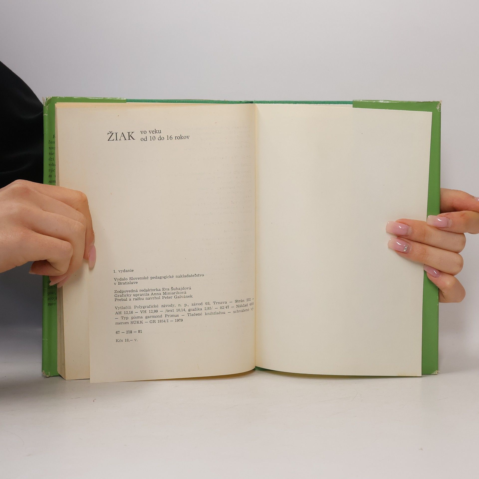 Various authors Žiak vo veku od 10 do 16 rokov