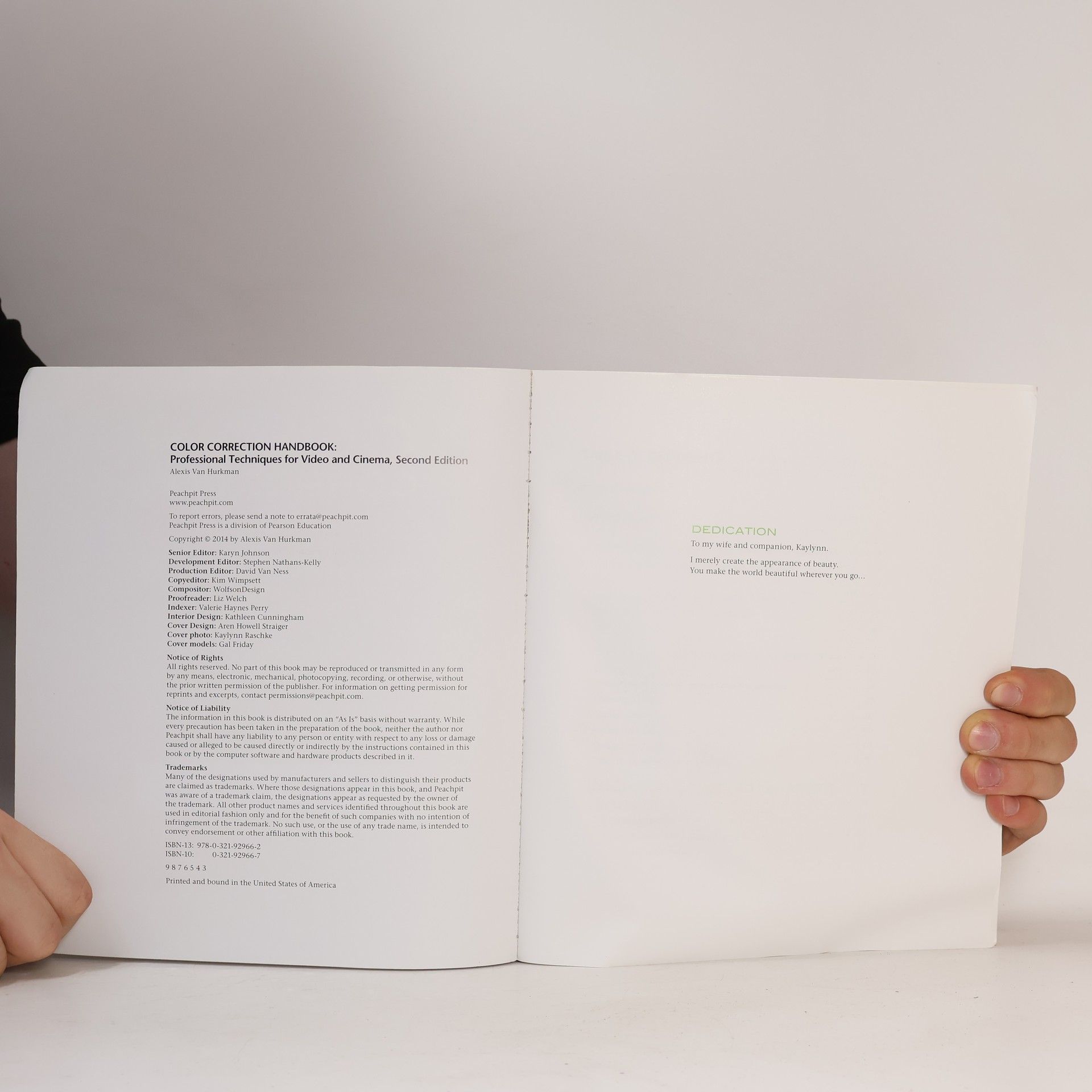 Alexis Van Hurkman Color Correction Handbook