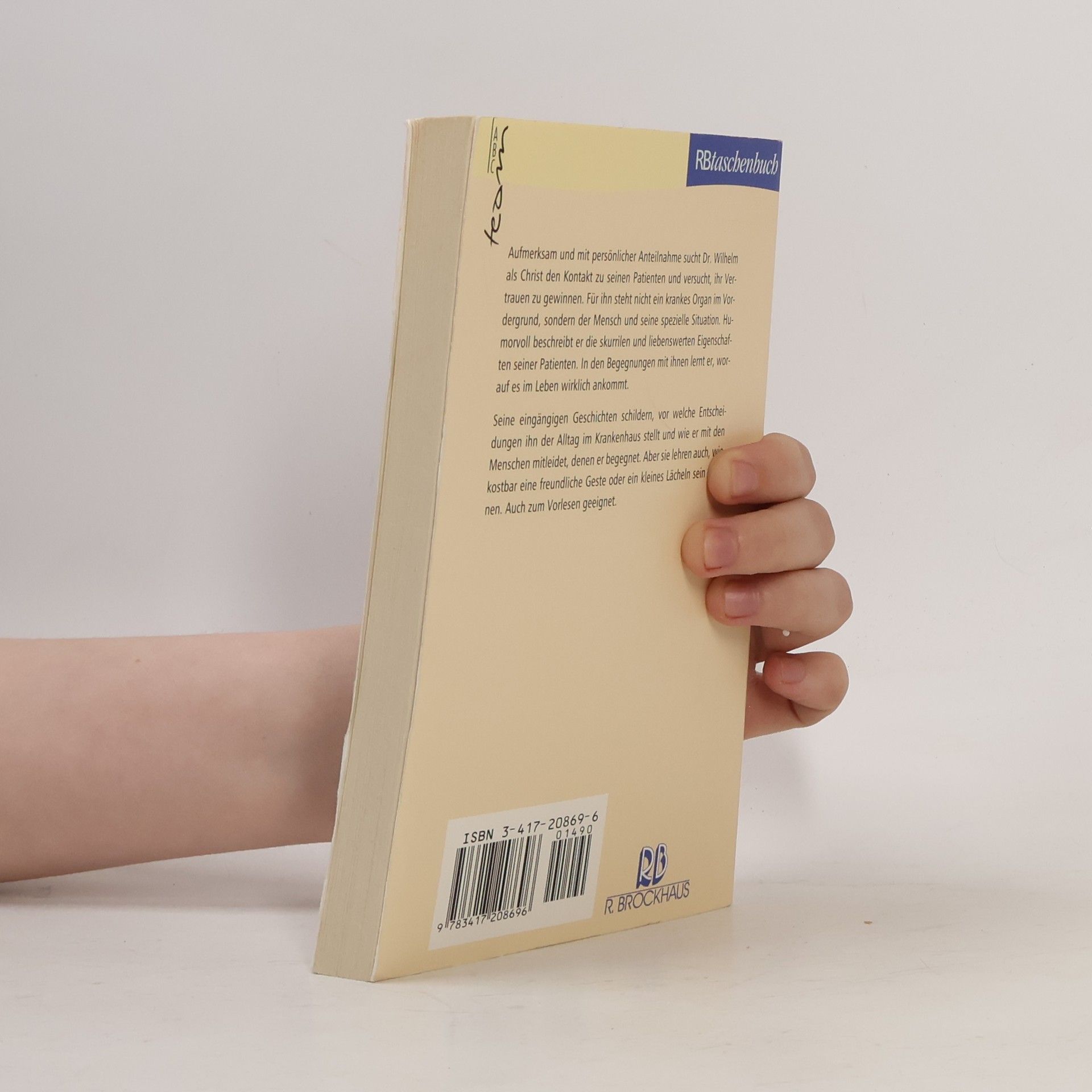 David Wilhelm RBtaschenbuch - 869: Aus Liebe zum Menschen
