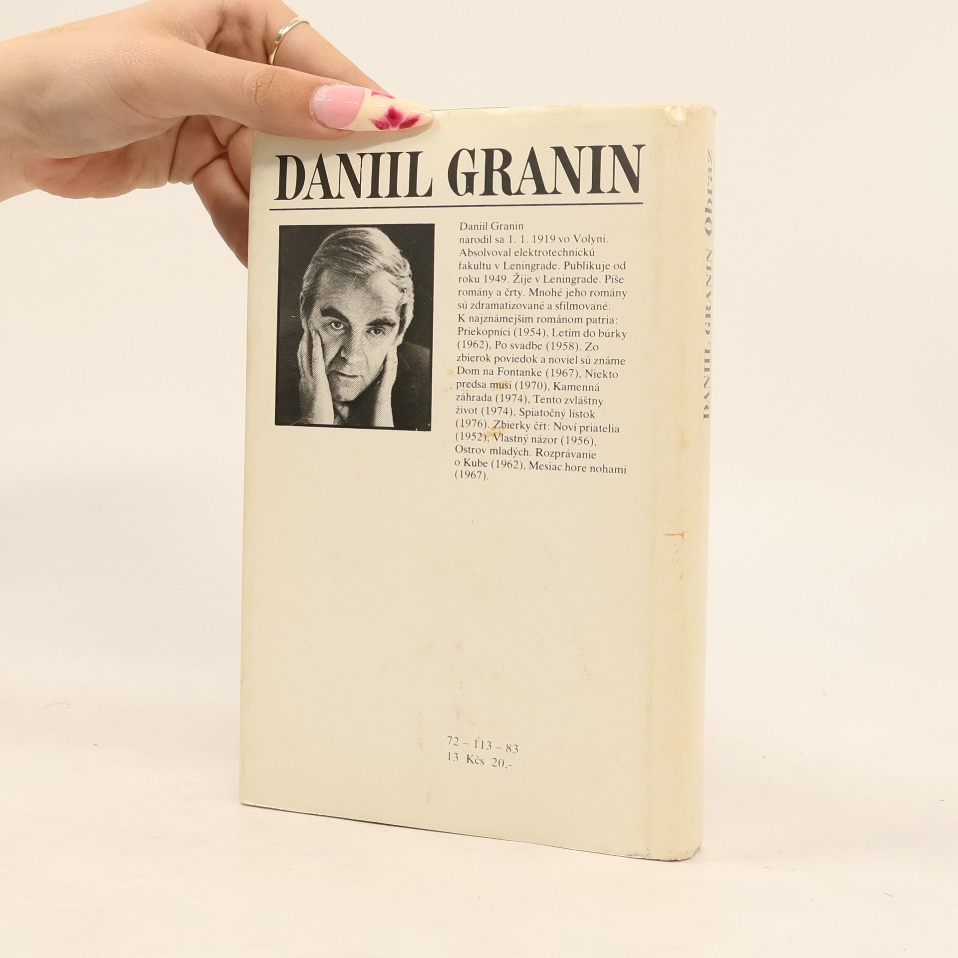 Daniil Granin Obraz