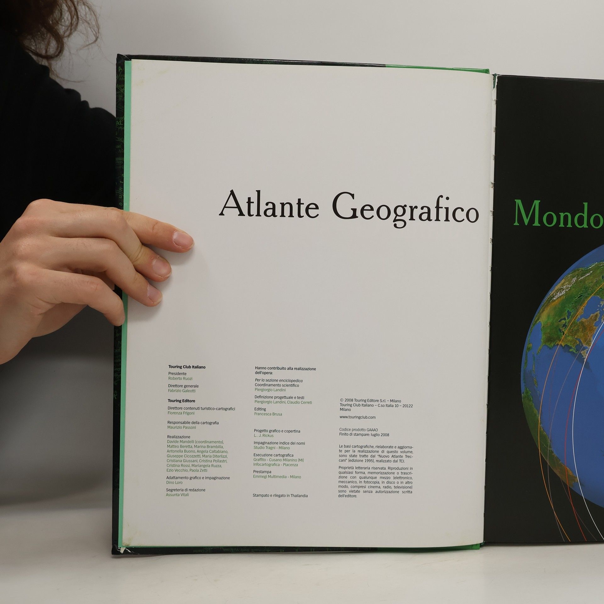 Autorenkollektiv Atlante Geografico Mondo