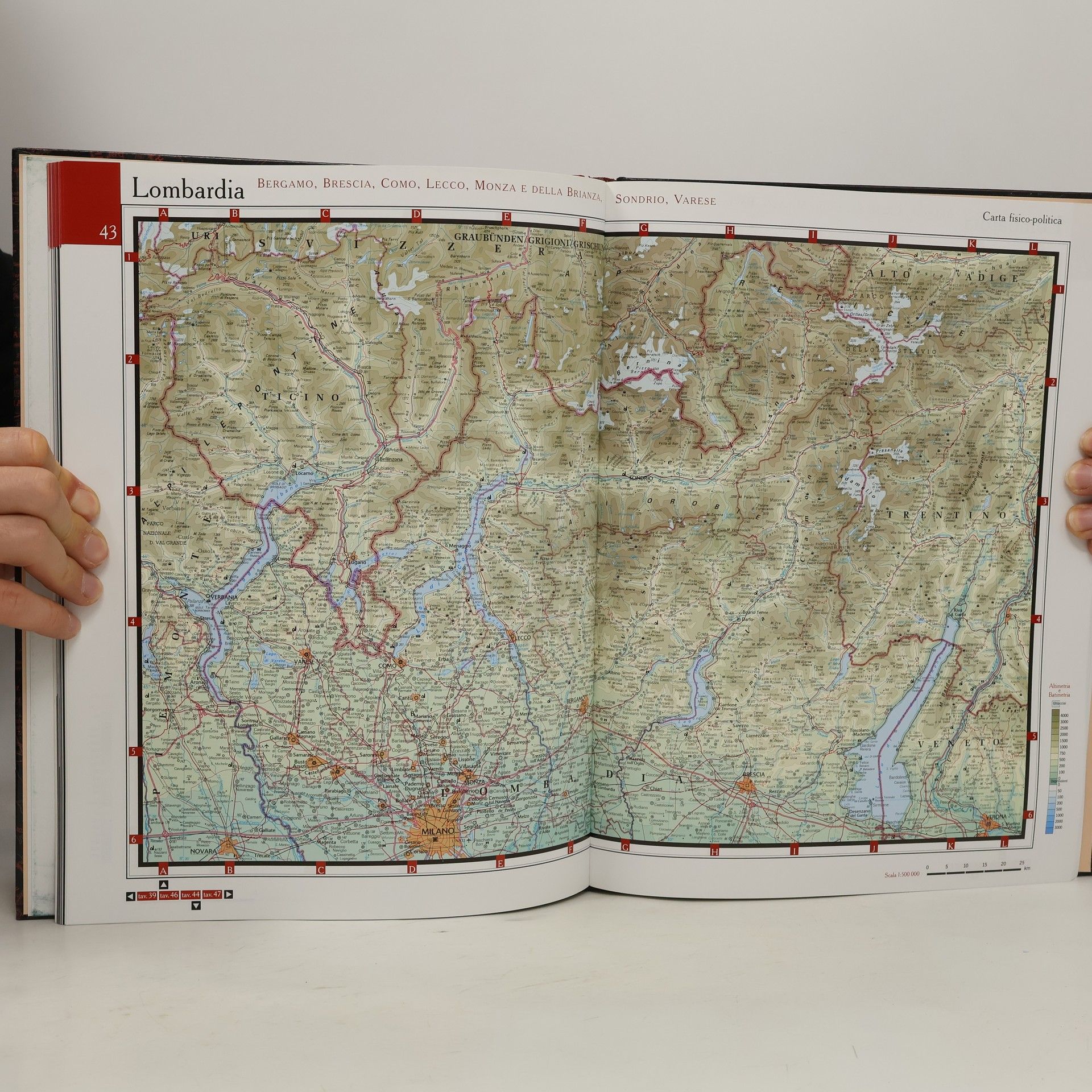 Auteurscollectief Atlante Geografico Italia