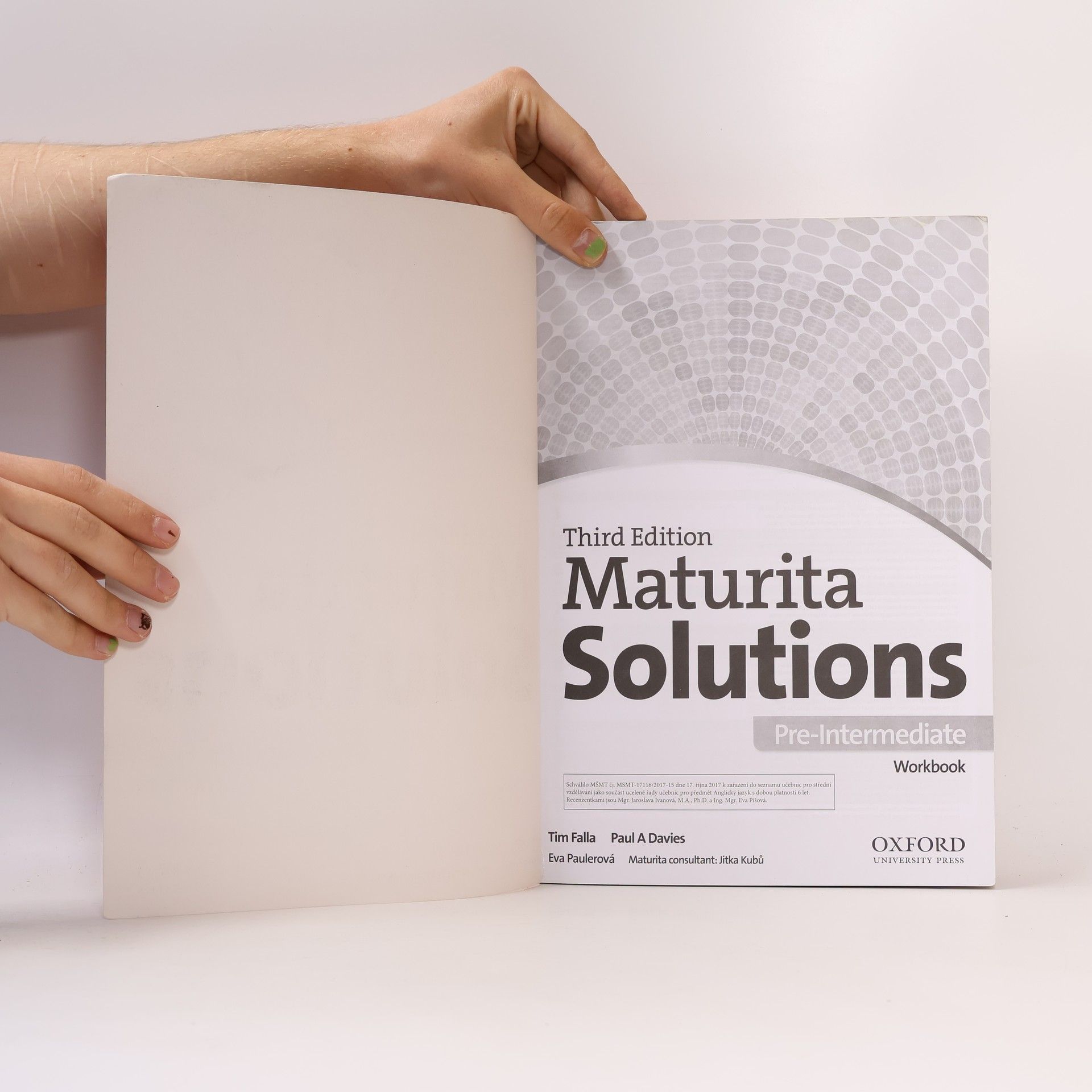 Tim Falla Maturita Solutions. Pre-Intermediate. Workbook