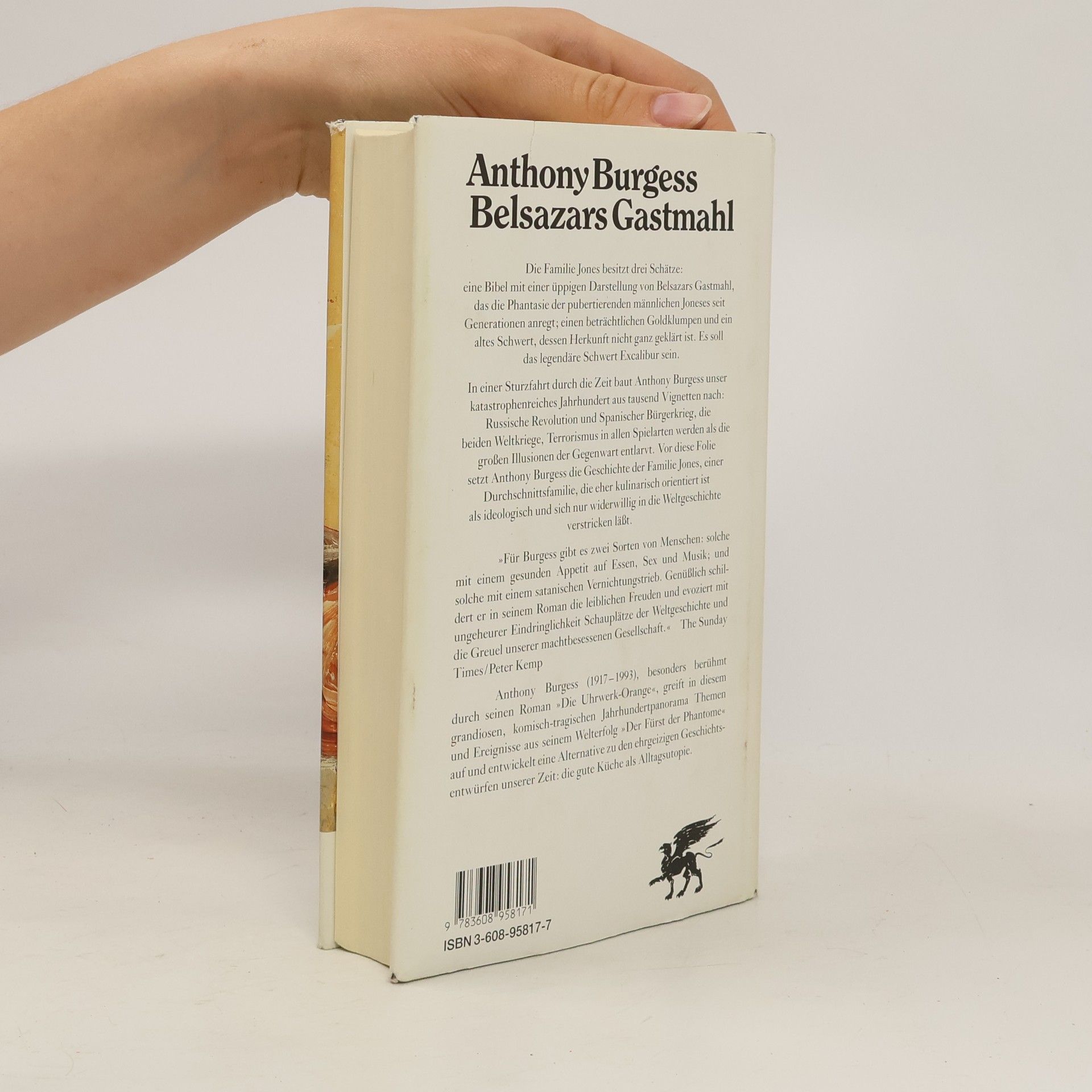Anthony Burgess Belsazars Gastmahl