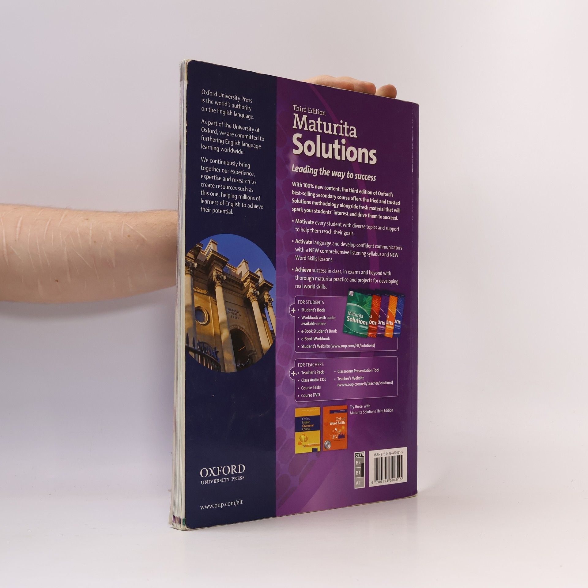 Paul A. Davies Maturita solutions : third edition. Intermediate. Student's book
