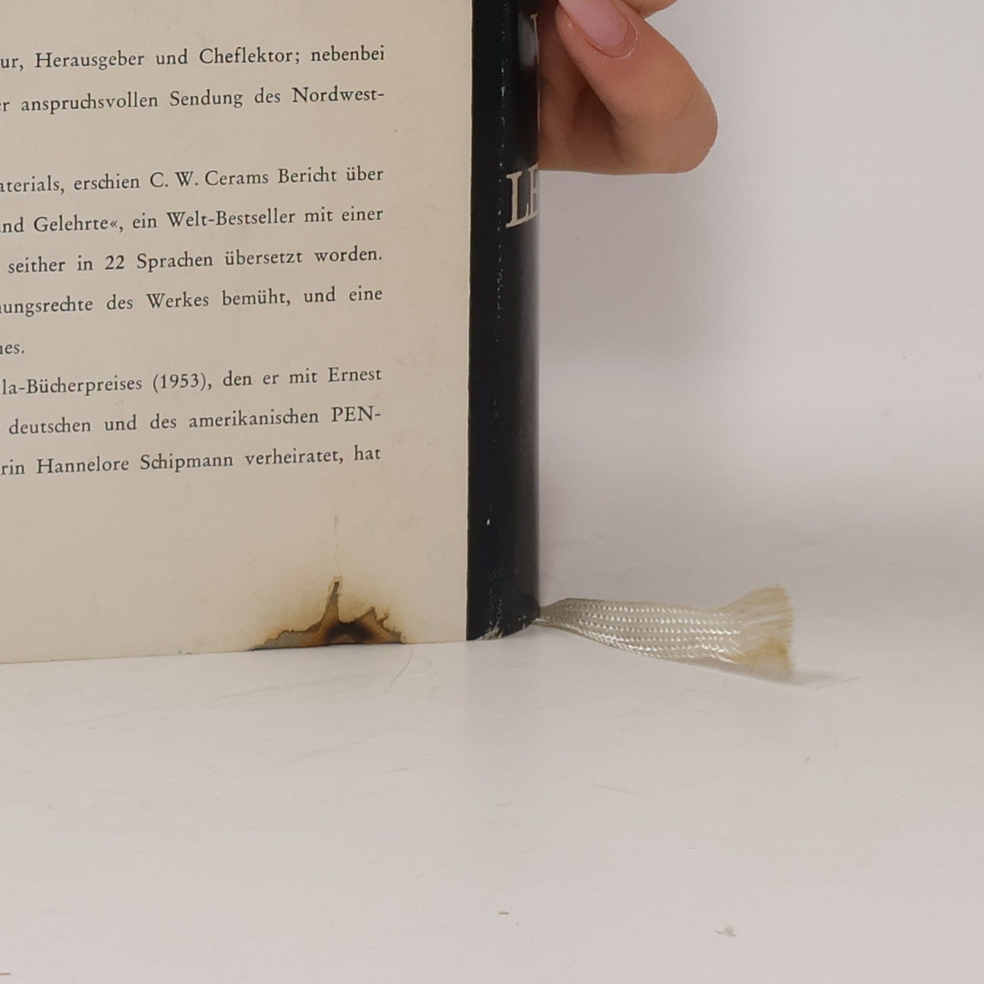 C. W. Ceram Götter, Graeber und Gelehrte