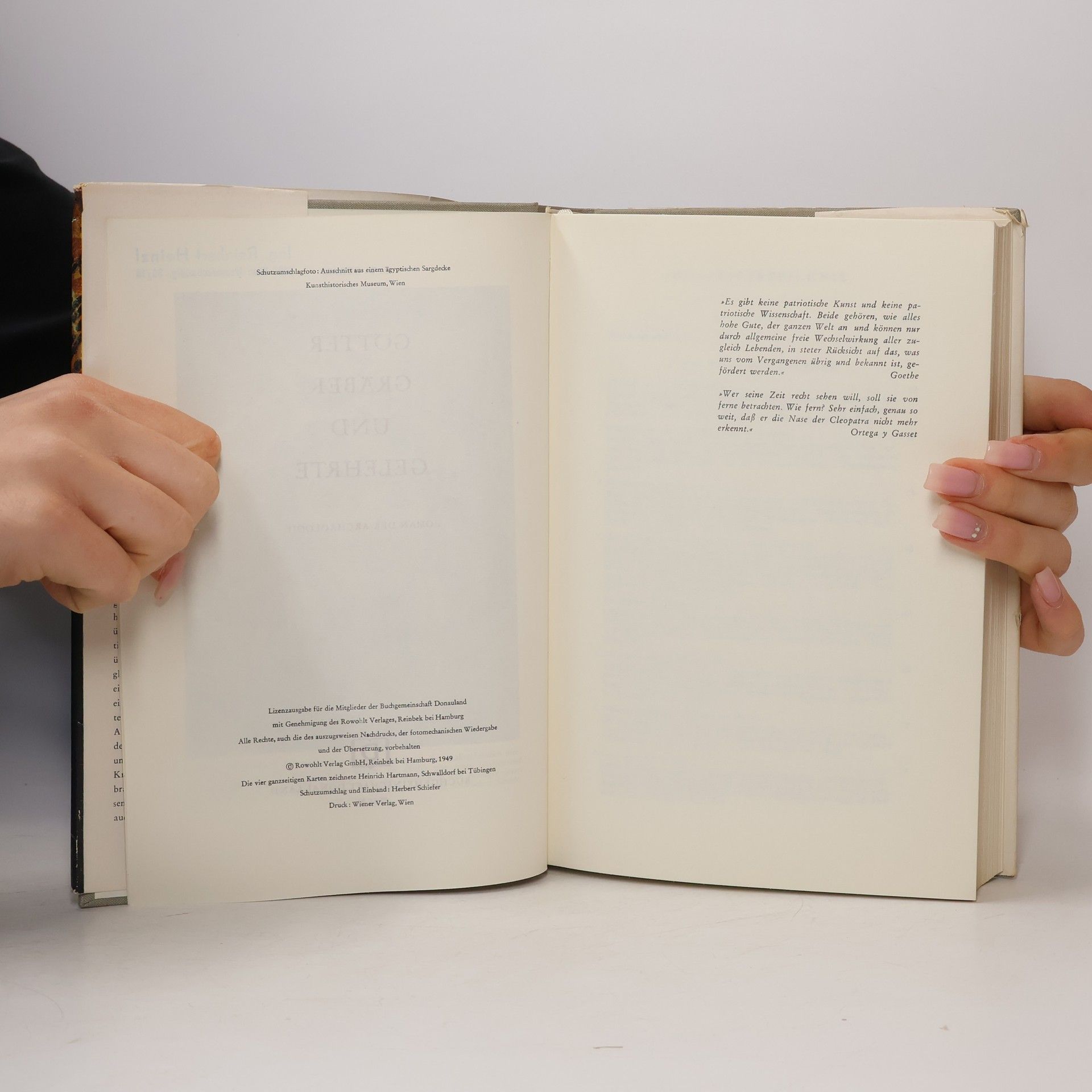 C. W. Ceram Götter, Graeber und Gelehrte