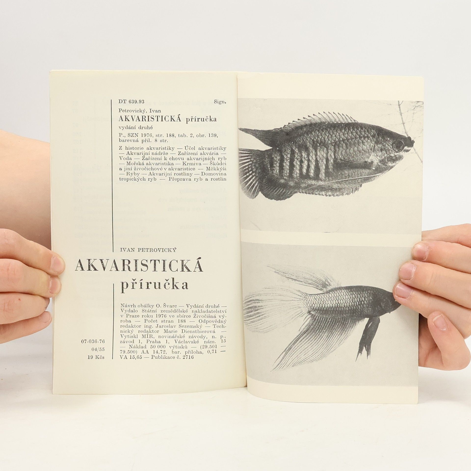 Ivan Petrovický Akvaristická příručka