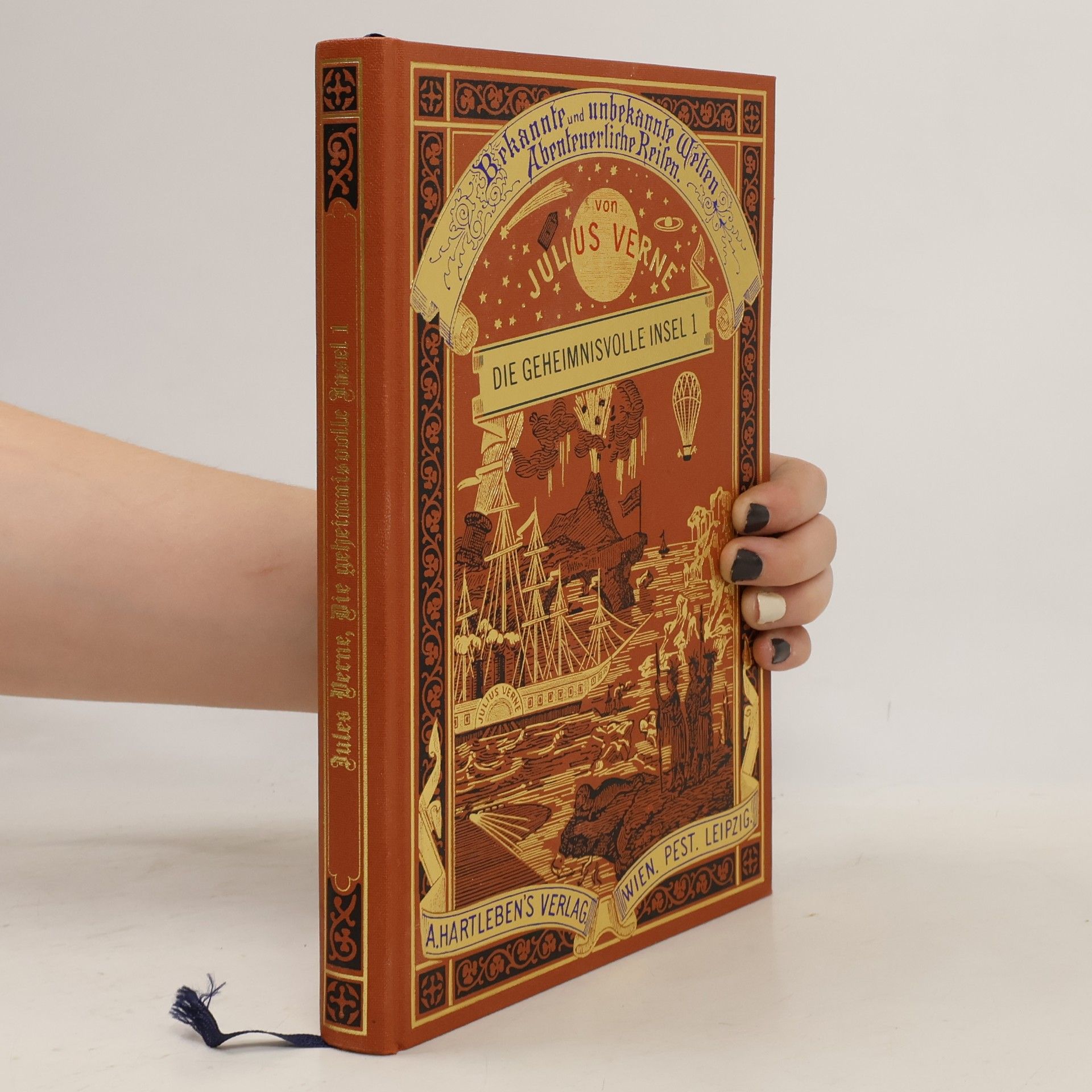 Jules Verne Die Geheimnisvolle Insel 1