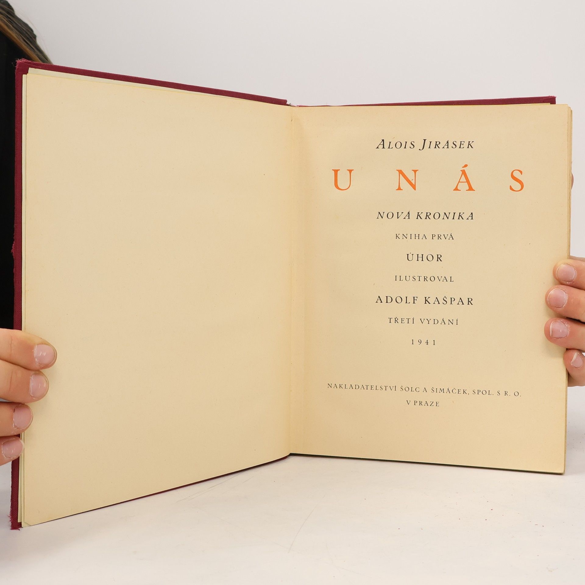 Alois Jirásek U nás I.