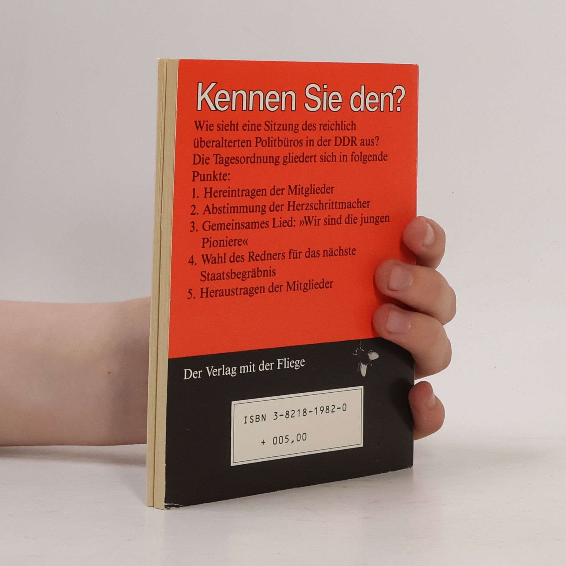 Arn Strohmeyer Honecker-Witze
