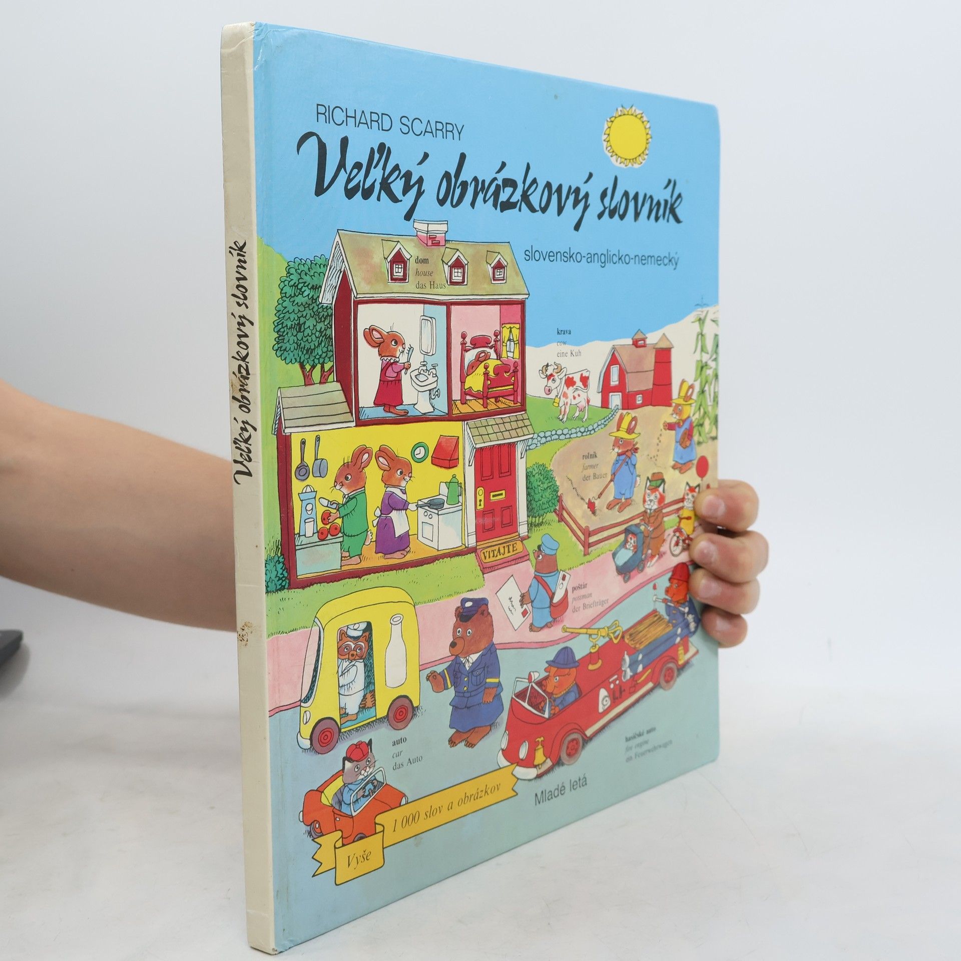 Richard Scarry Veľký obrázkový slovník: slovensko-anglicko-nemecký