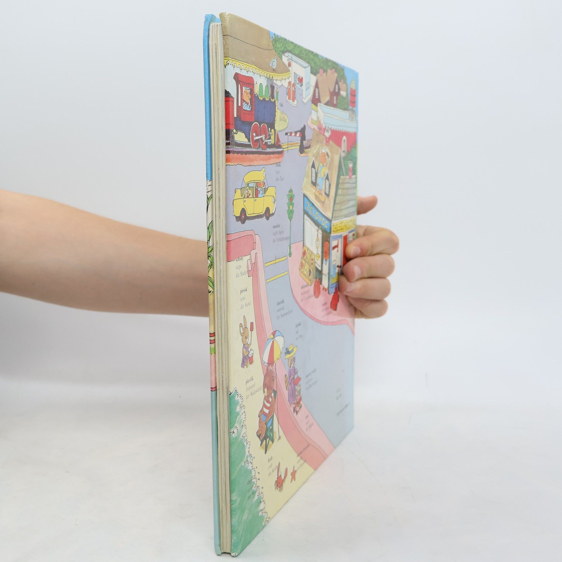 Richard Scarry Veľký obrázkový slovník: slovensko-anglicko-nemecký
