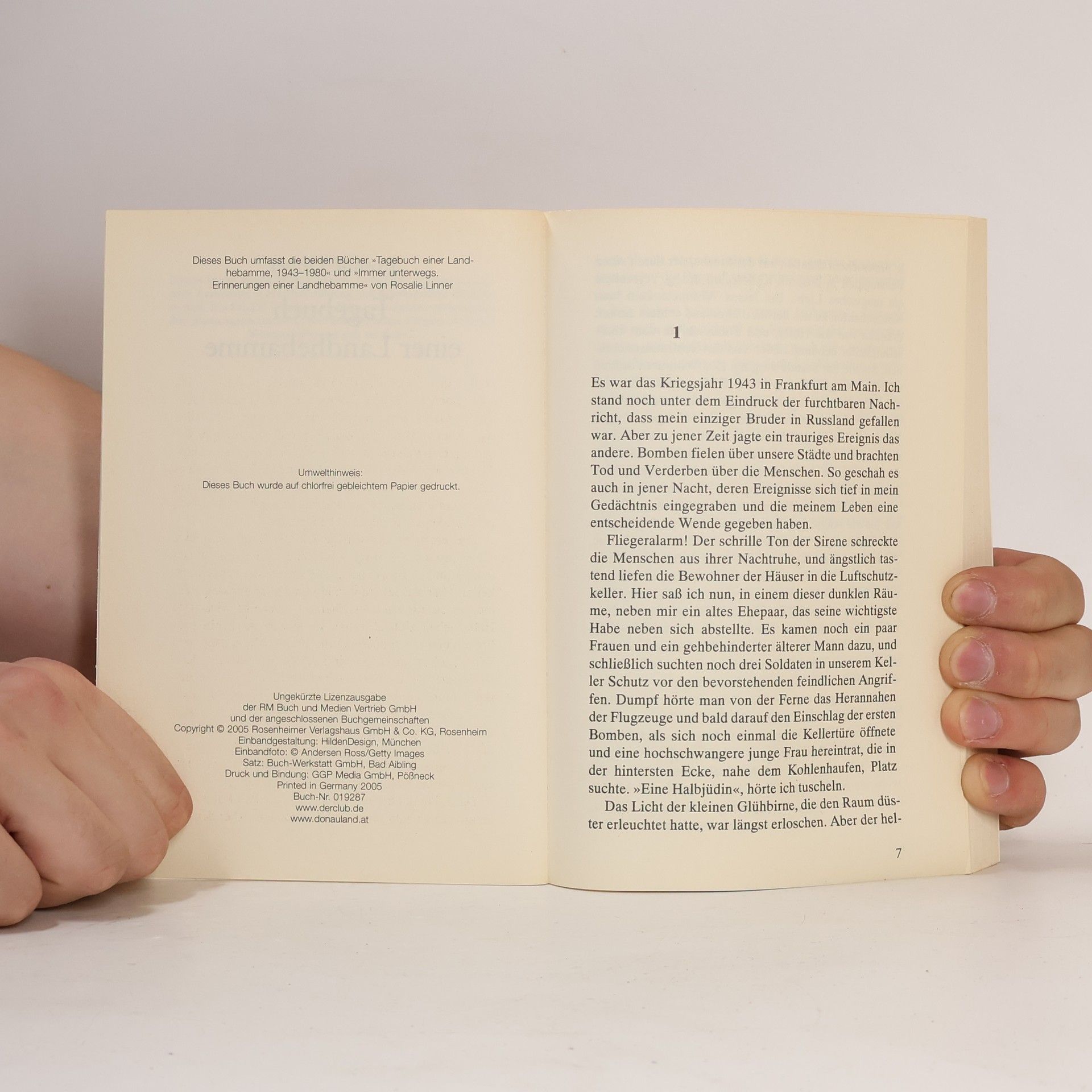 Rosalie Linner Tagebuch einer Landhebamme