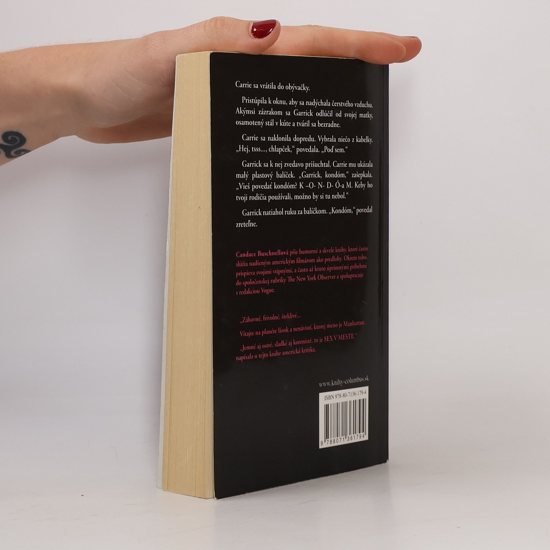 Candace Bushnell Sex v meste