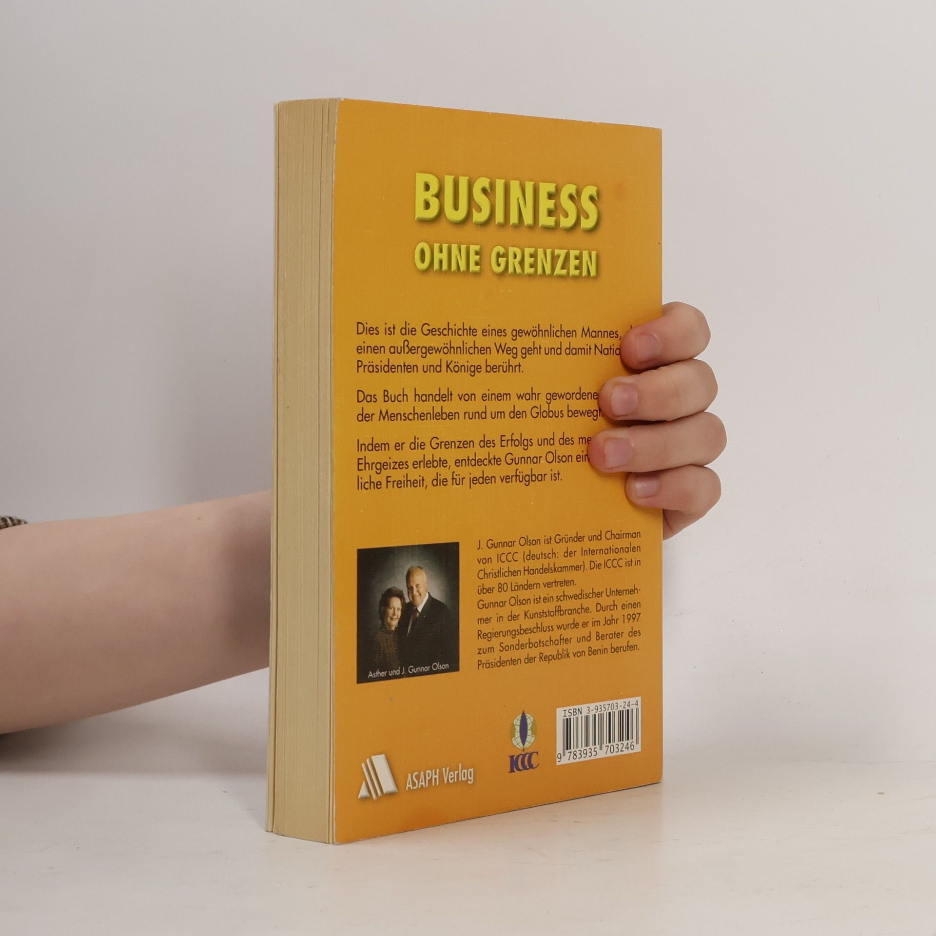J. Gunnar Olson Business ohne Grenzen
