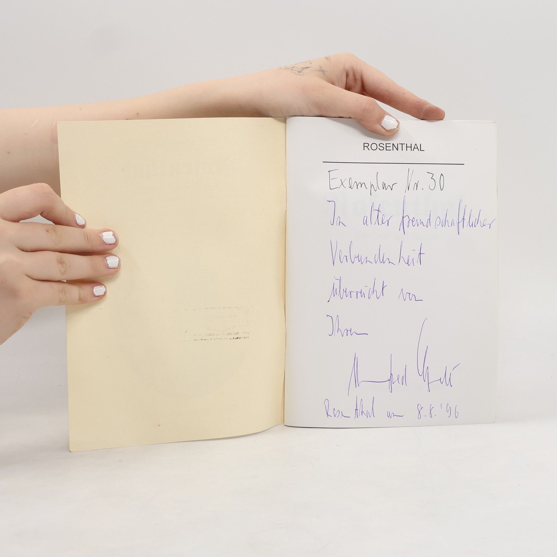 Otto Wursmacher Rosenthal