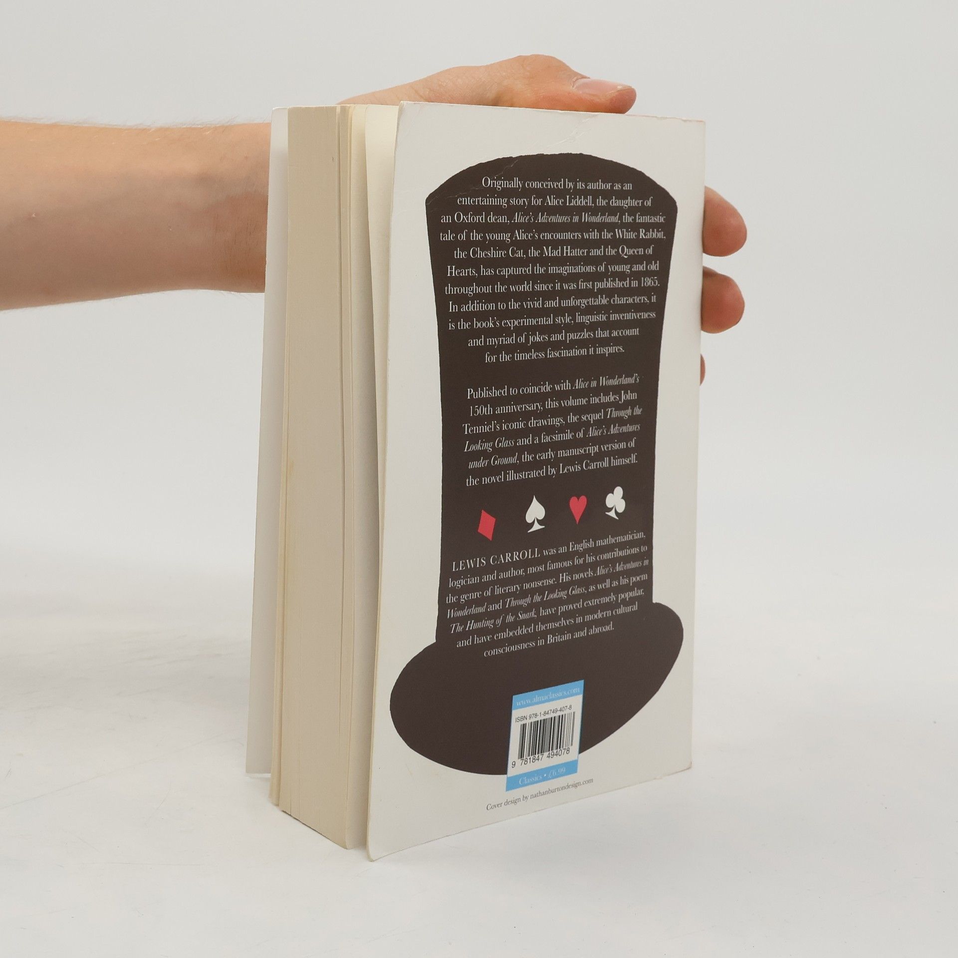 Lewis Carroll Alice's Adventures In Wonderland And Through The Looking Glass