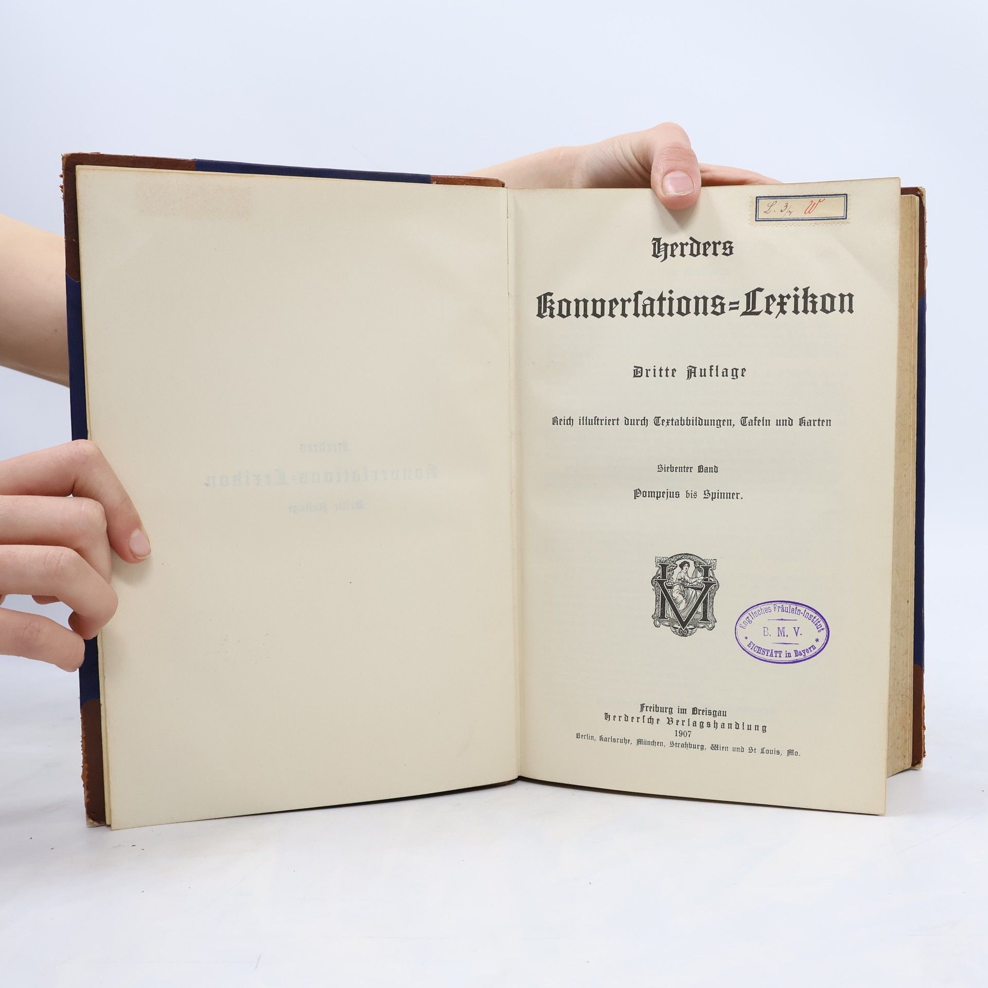 Various authors Herders Konversations Lexikon VII.