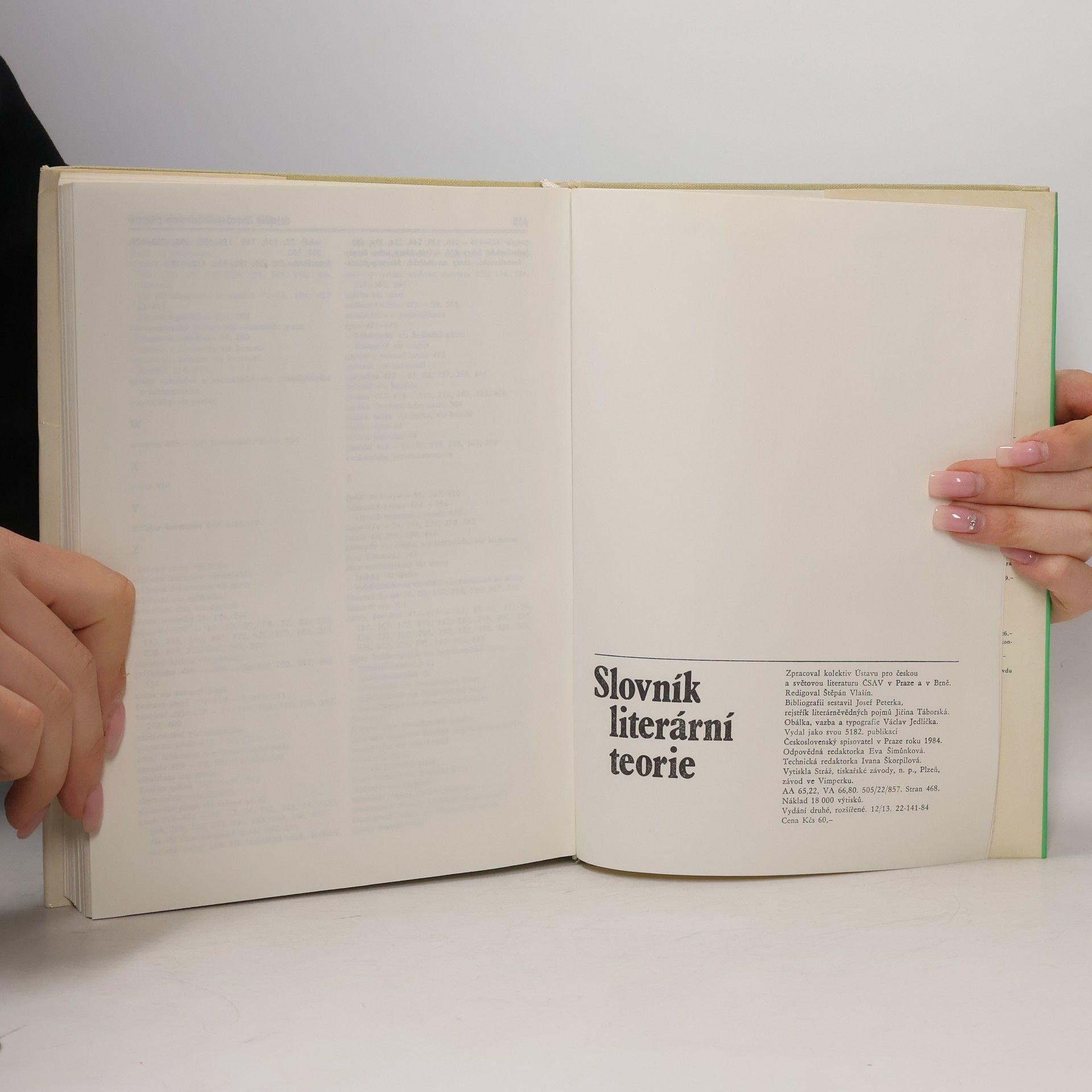 Štěpán Vlašín Slovník literární teorie