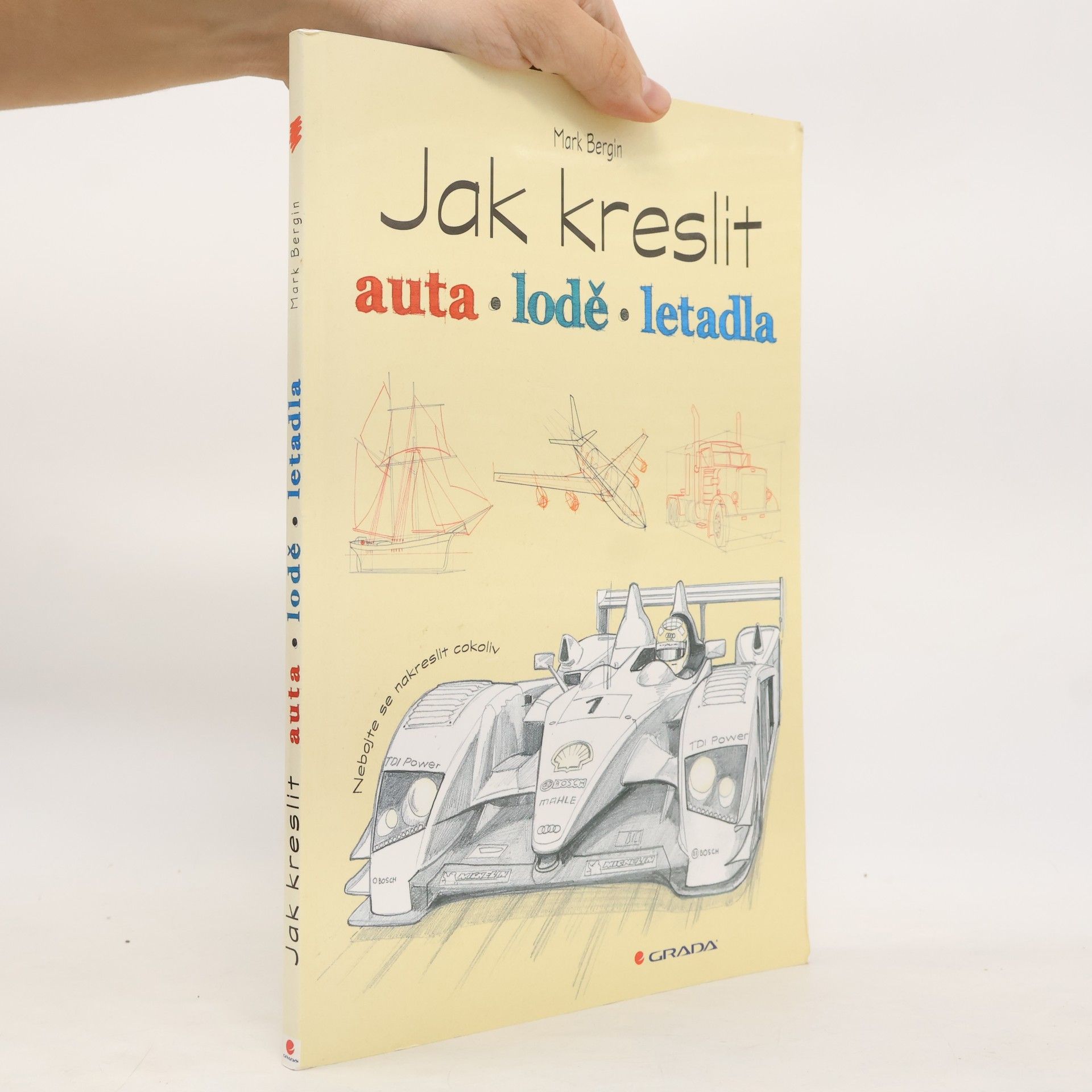 Mark Bergin Jak kreslit – auta, lodě, letadla