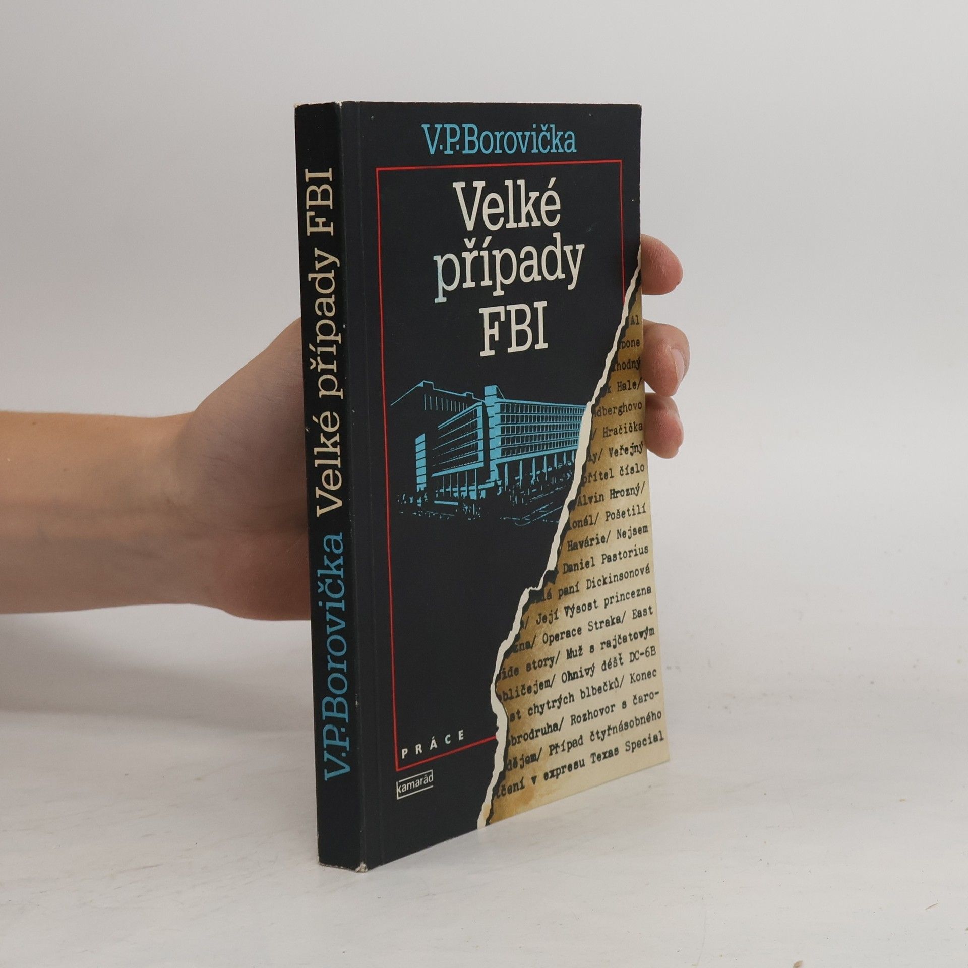 Václav Pavel Borovička Velké případy FBI
