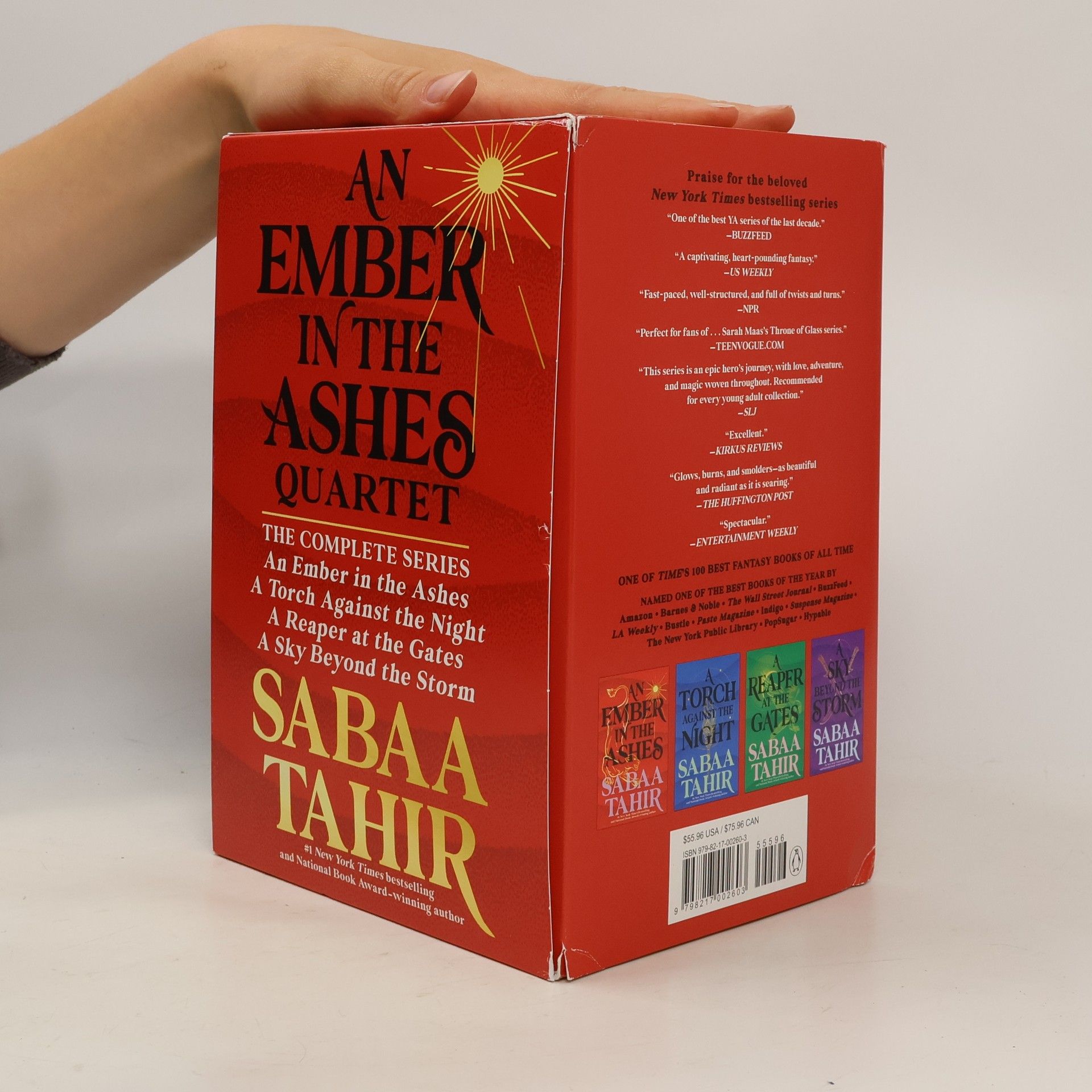 Sabaa Tahir An Ember in the Ashes Quartet