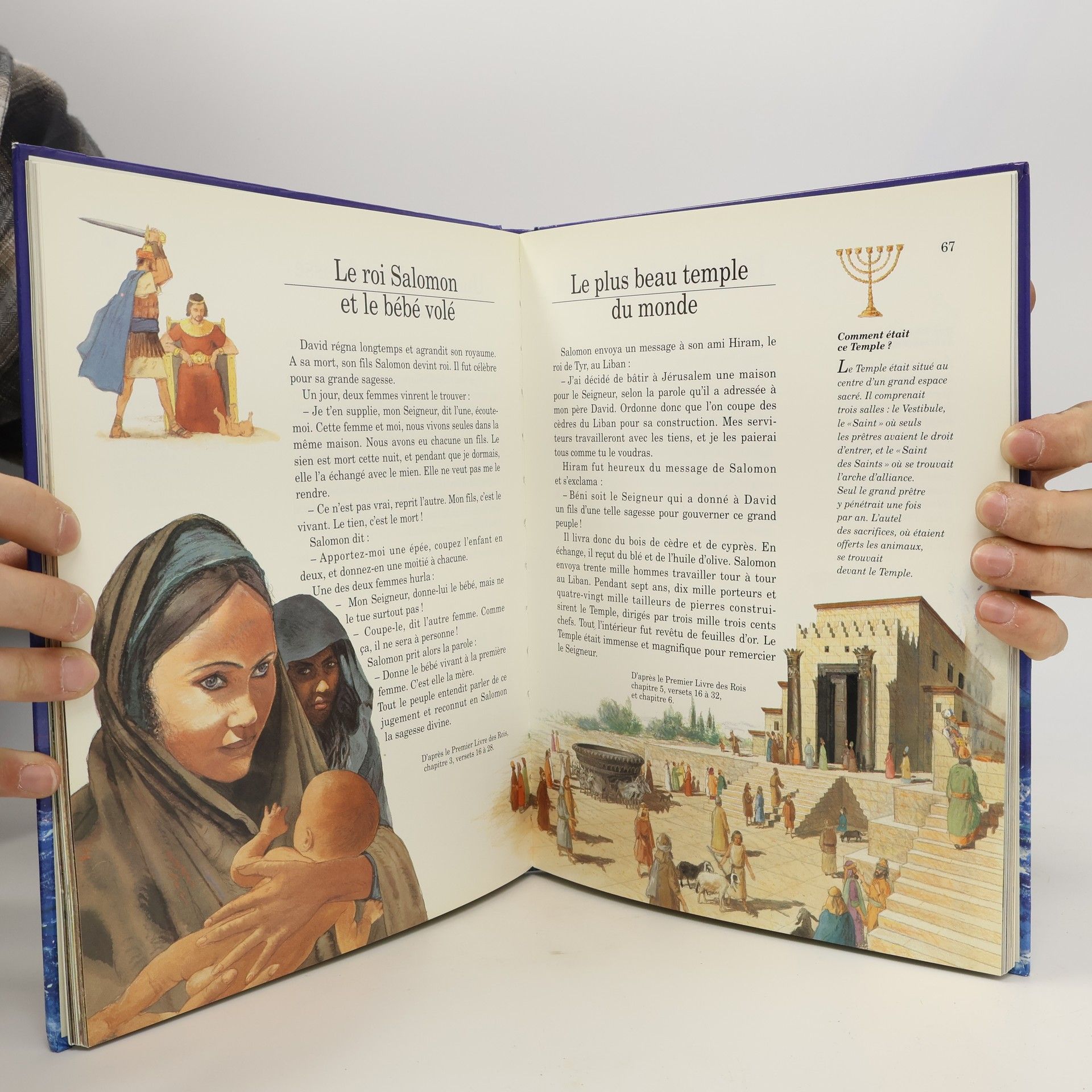 Blandine Marchon La Bible, Les grands récits de l'Ancien et du Nouveau Testament