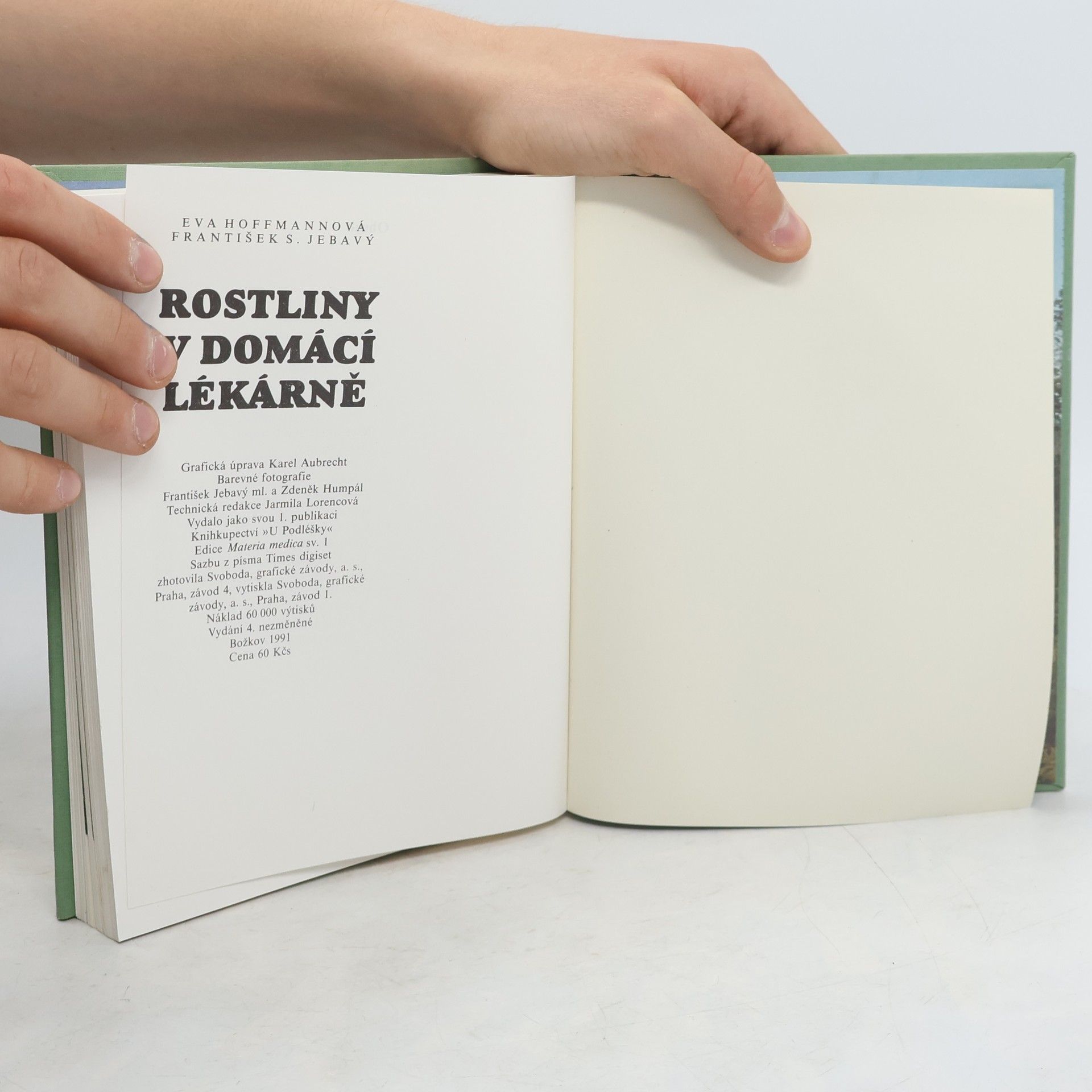 František S. Jebavý Rostliny v domácí lékárně