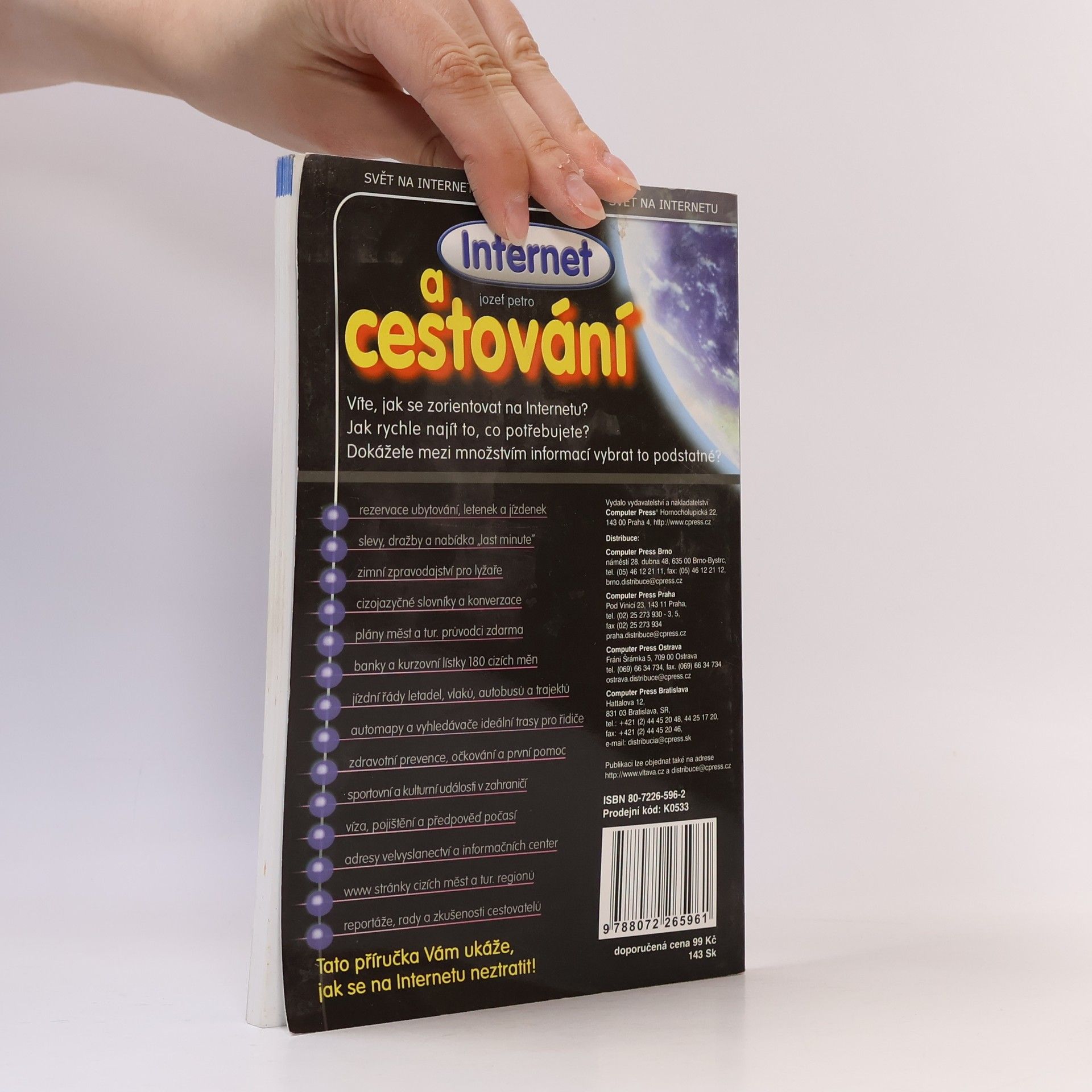 Jozef Petro Internet a cestování