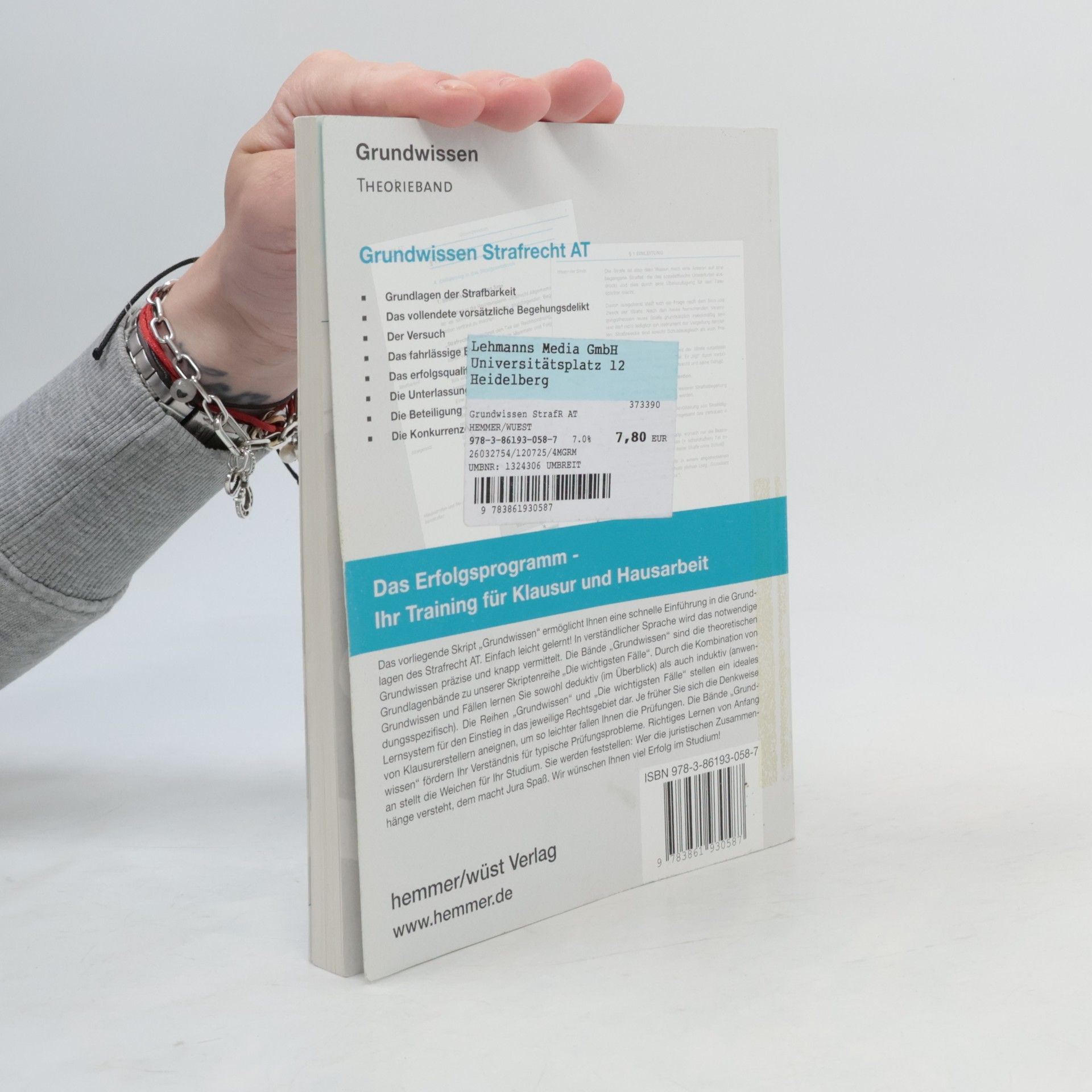 Karl-Edmund Hemmer Grundwissen StrafR AT
