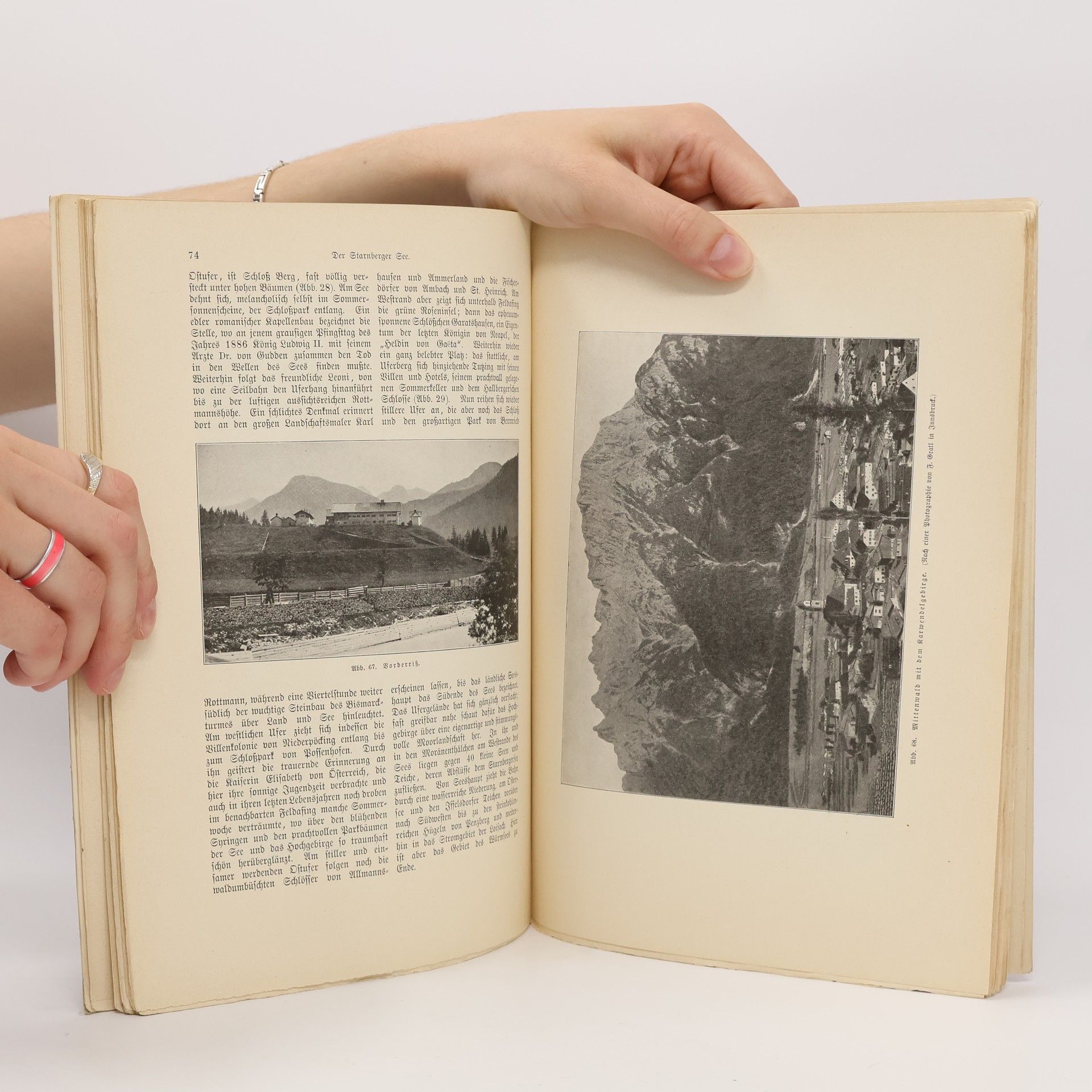 Max Haushofer Oberbayern. Land und Leute. Monographien zur Erdkunde