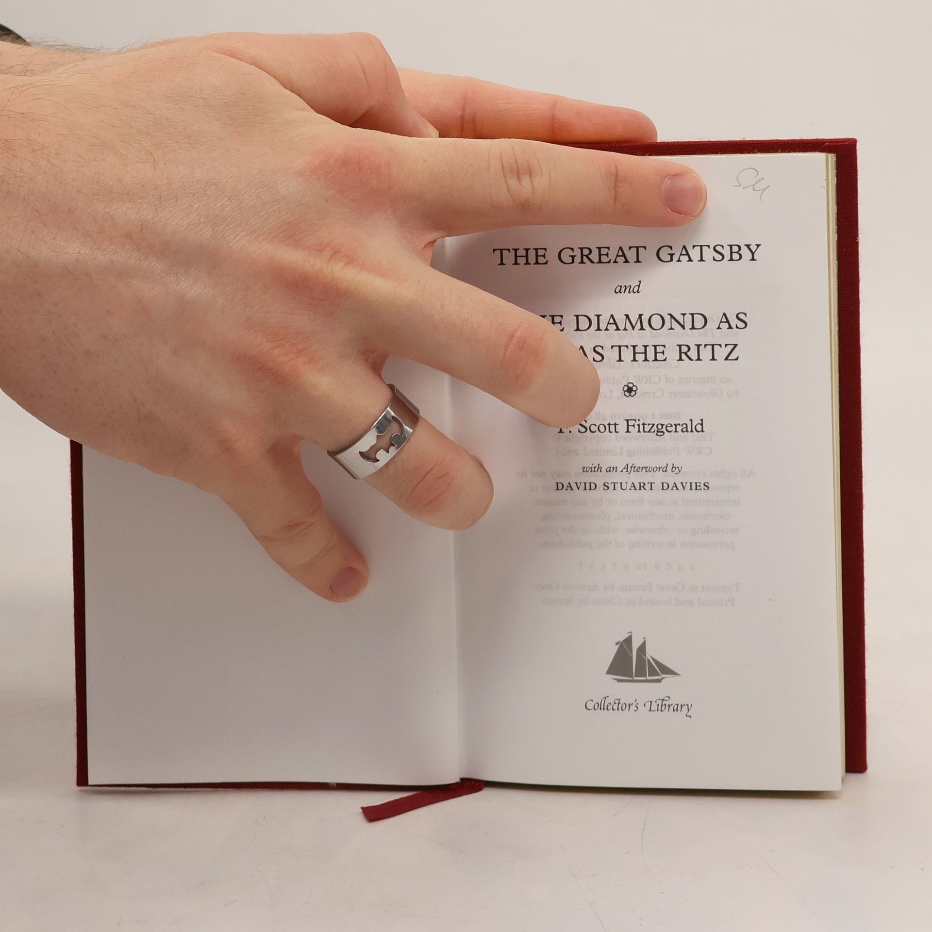 F. Scott Fitzgerald The Great Gatsby; The Diamond as Big as the Ritz