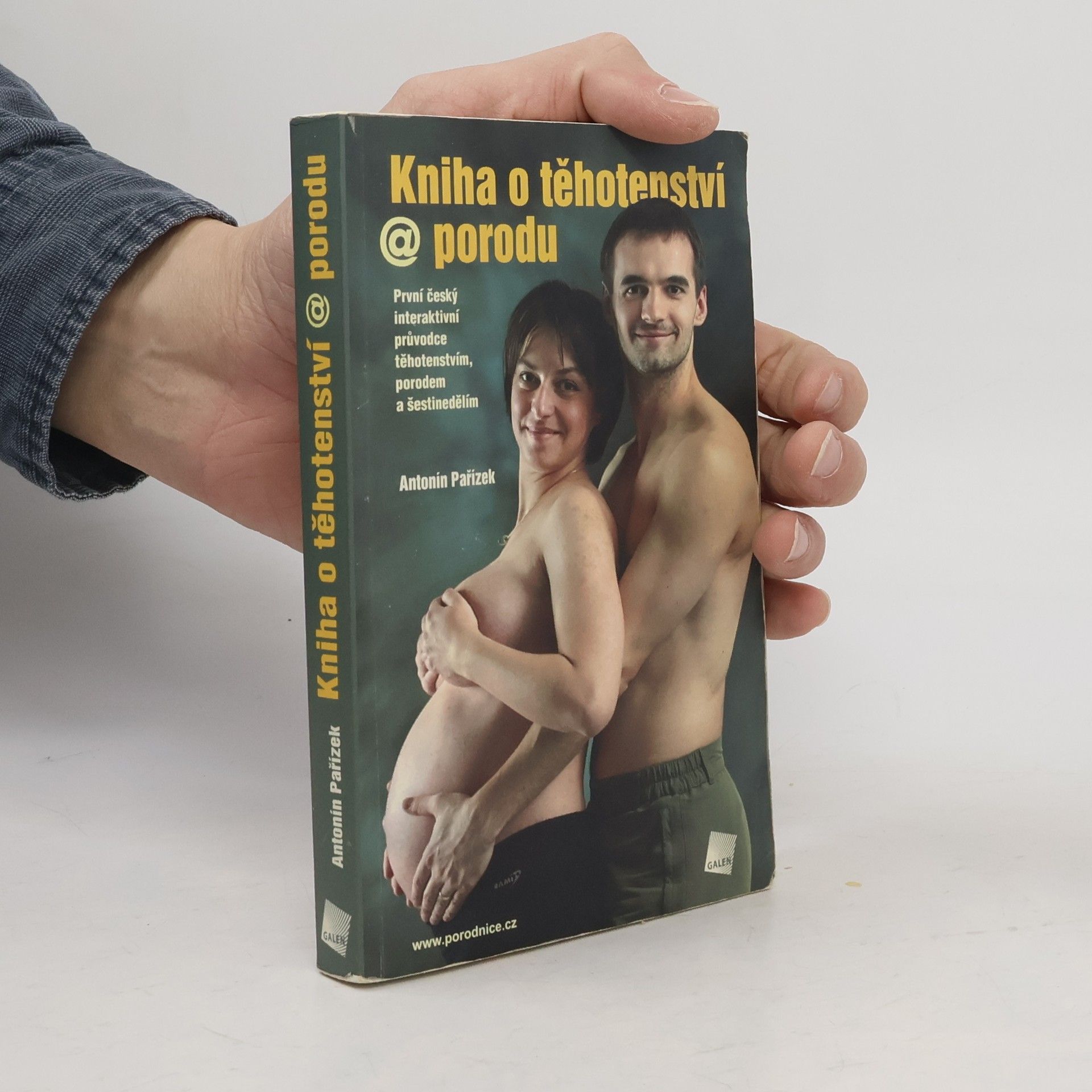Antonín Pařízek Kniha o těhotenství @ porodu