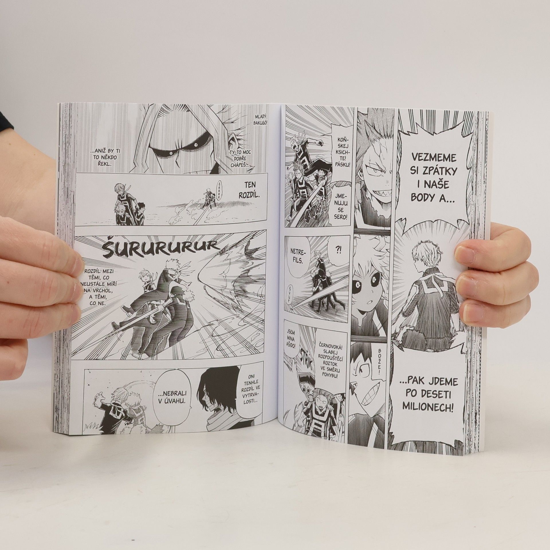 Kōhei Horikoshi My Hero Academia 4. Chlapec, který měl všechno.