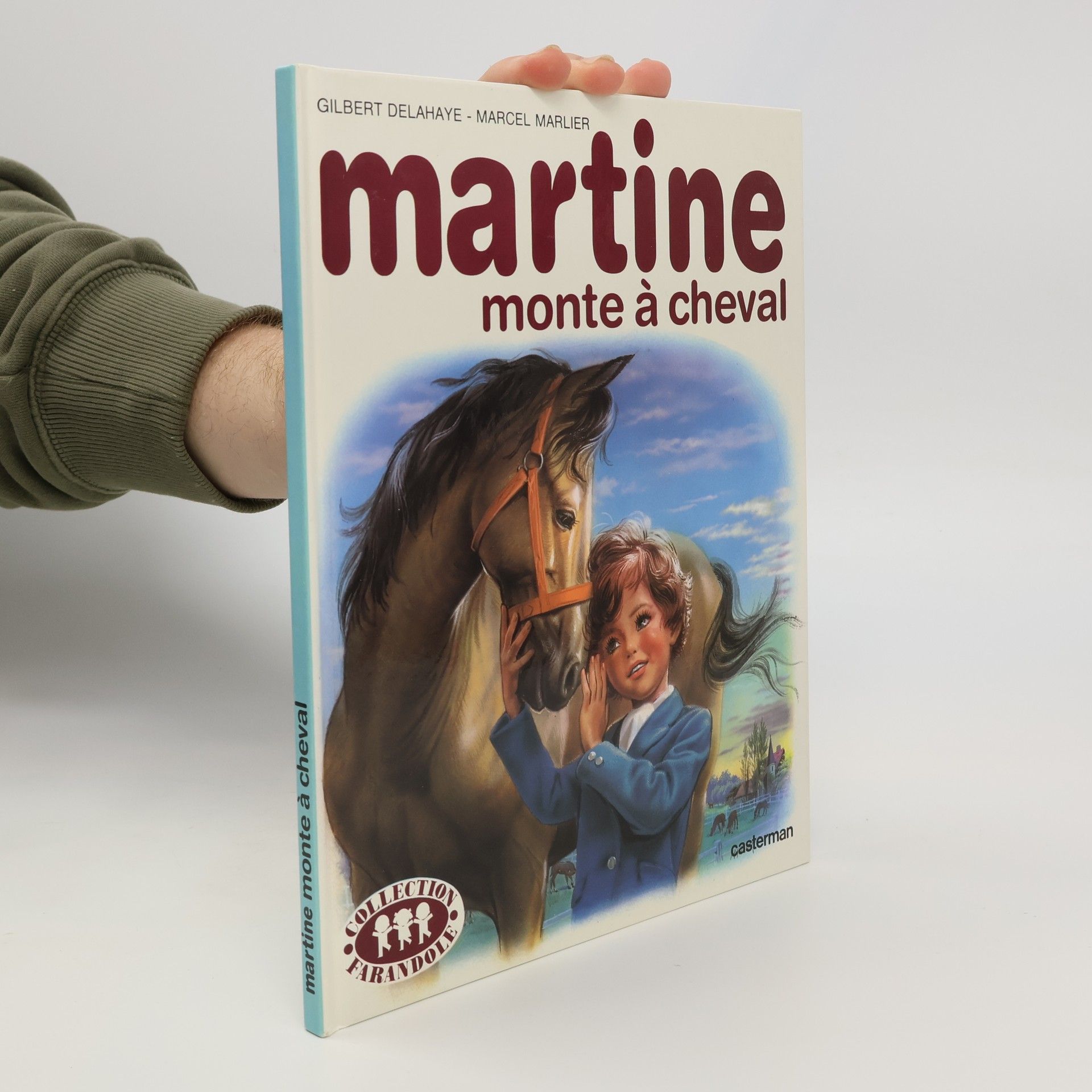 Marcel Marlier Martine monte à cheval