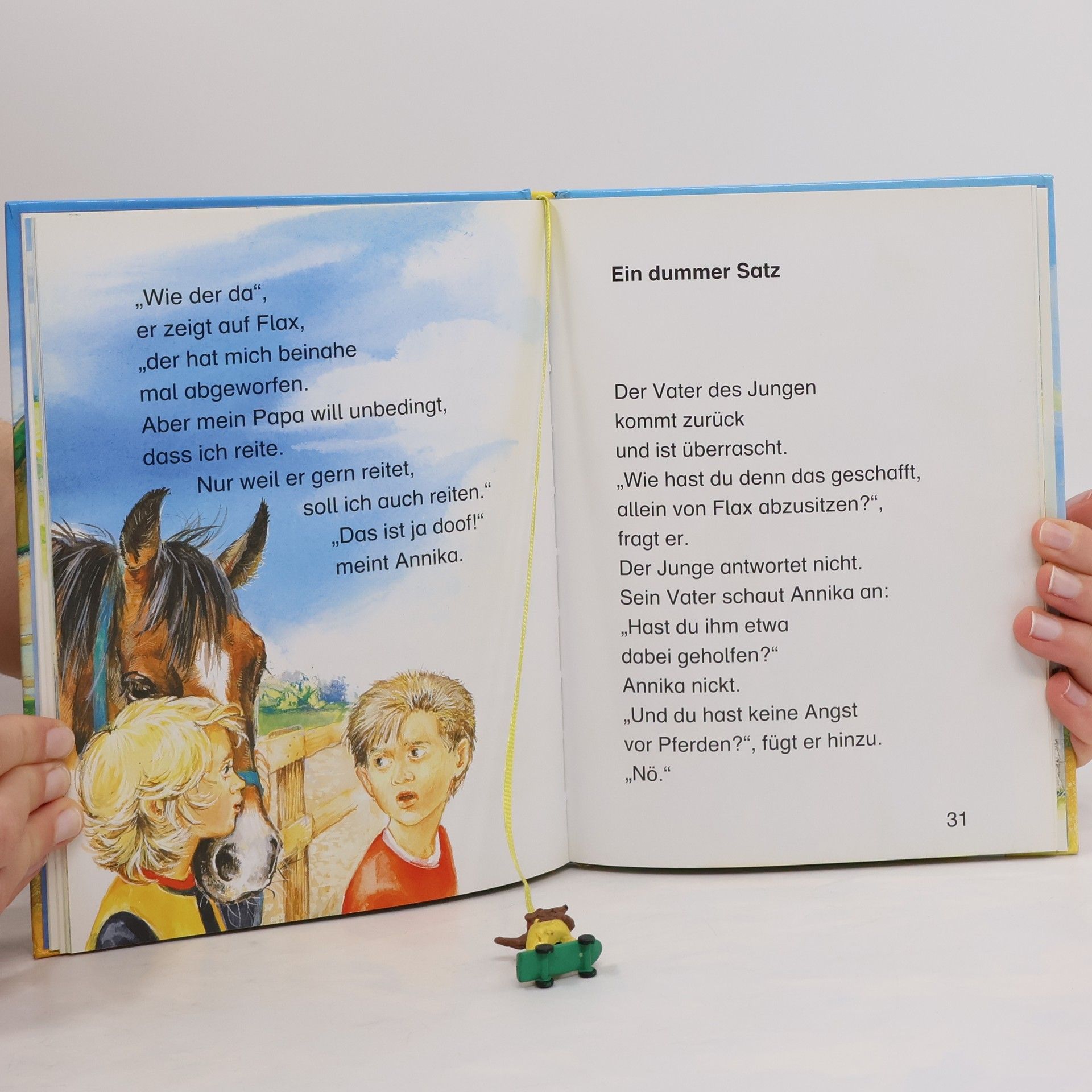 Manfred Mai Du kannst reiten, Annika!