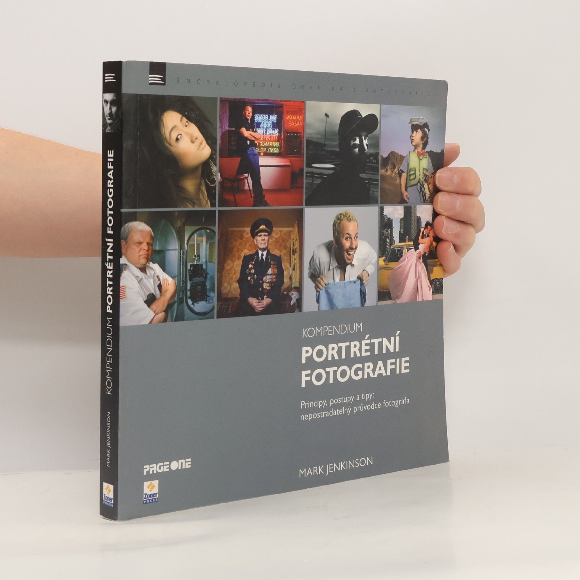 Mark Jenkinson Kompendium portrétní fotografie