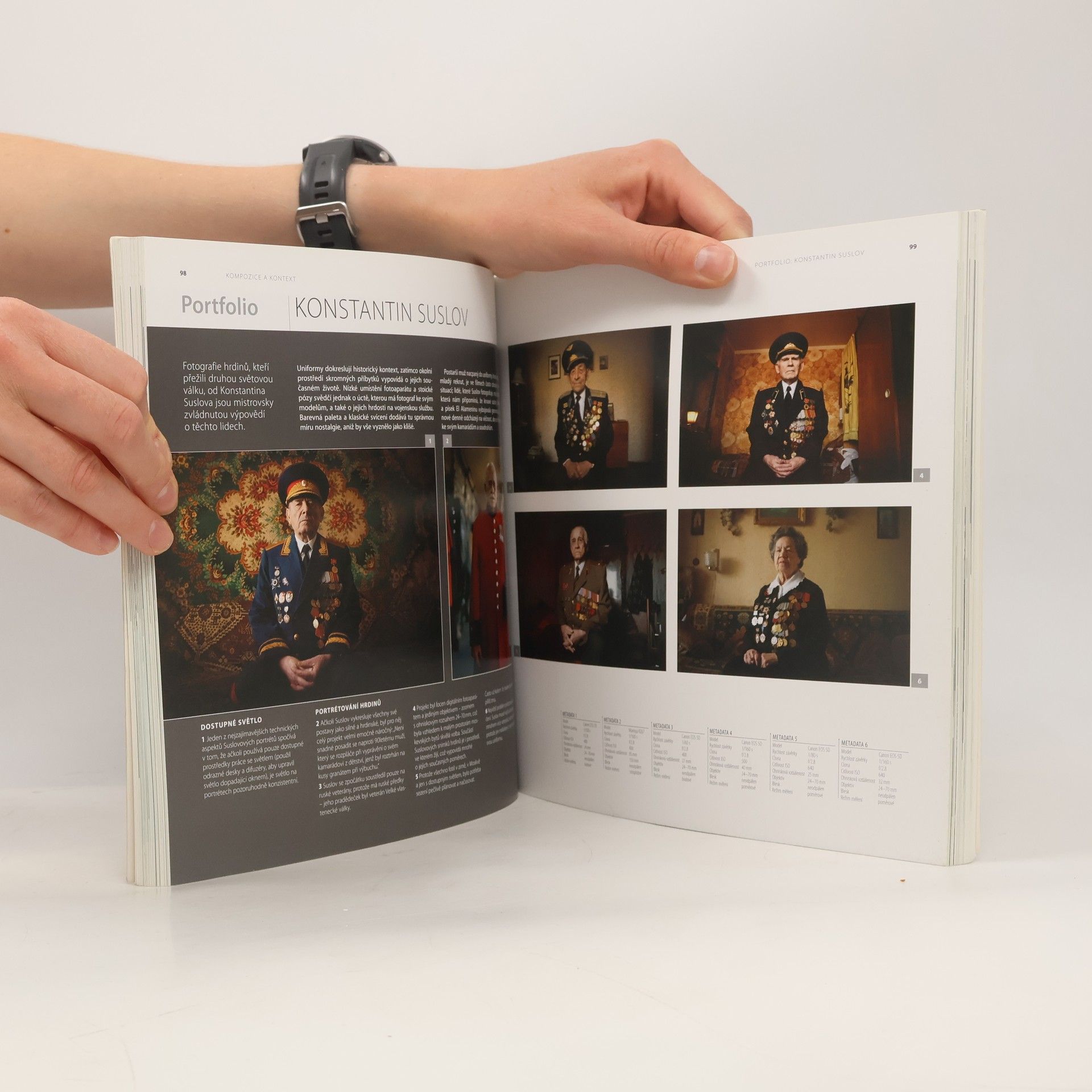 Mark Jenkinson Kompendium portrétní fotografie