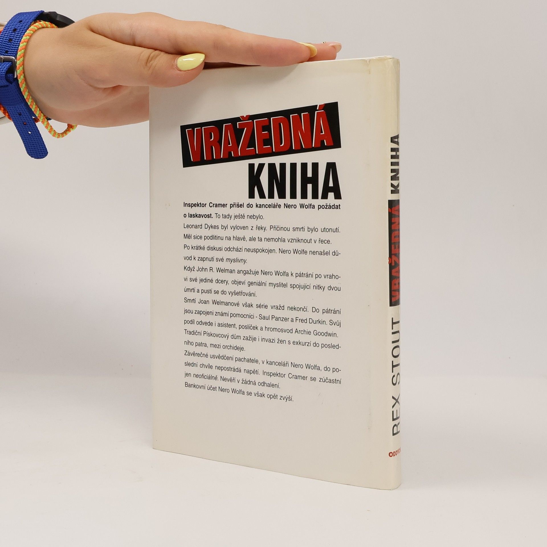 Rex Stout Vražedná kniha