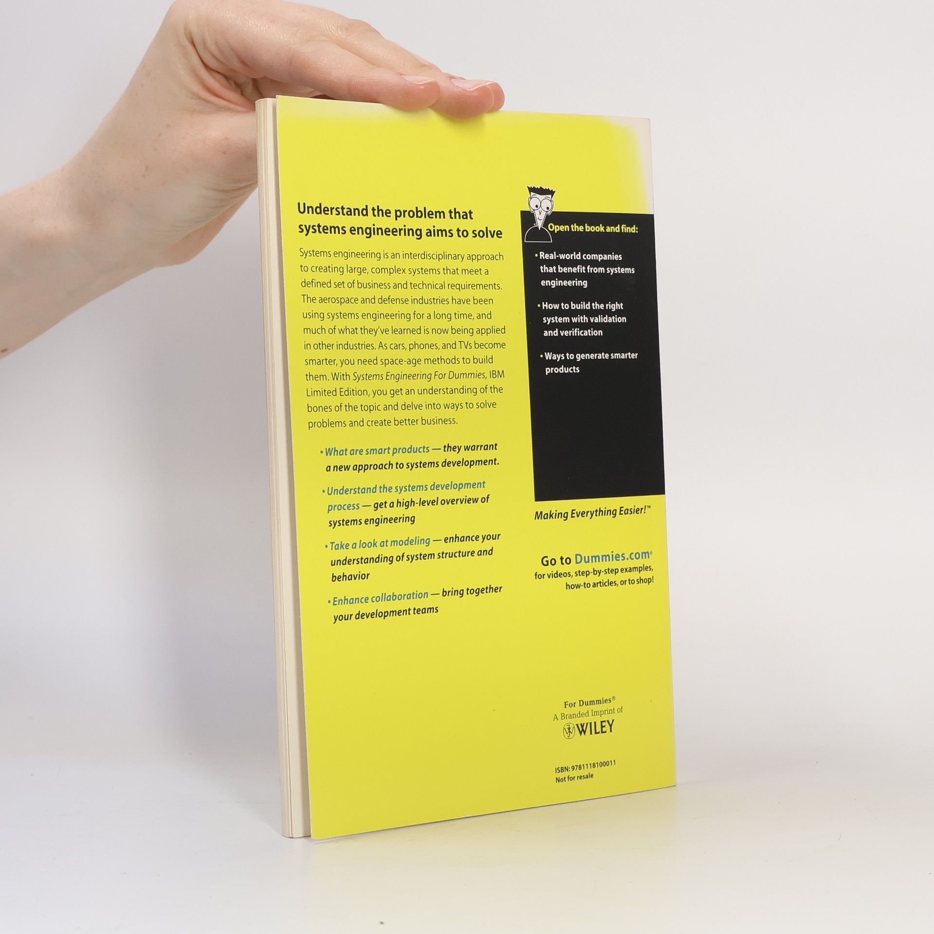 Cathleen Shamieh Systems Engineering For Dummies