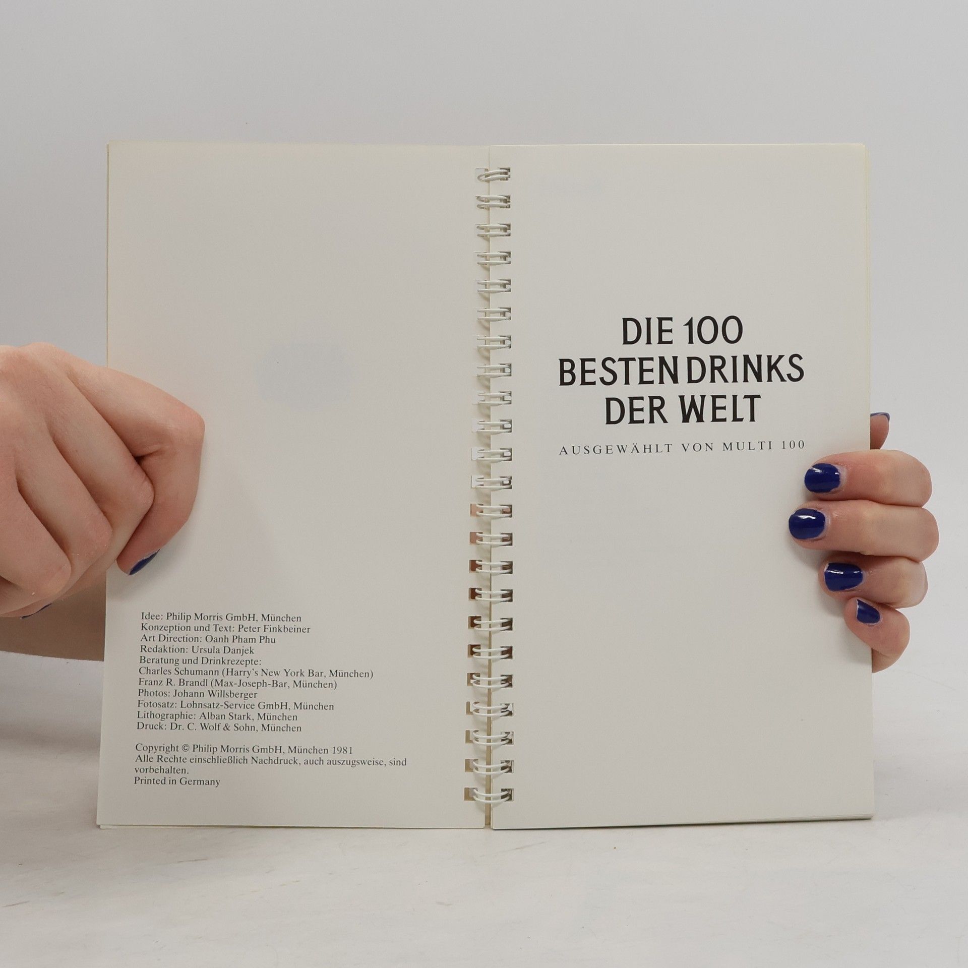 Autorenkollektiv Die 100 besten Drinks der Welt