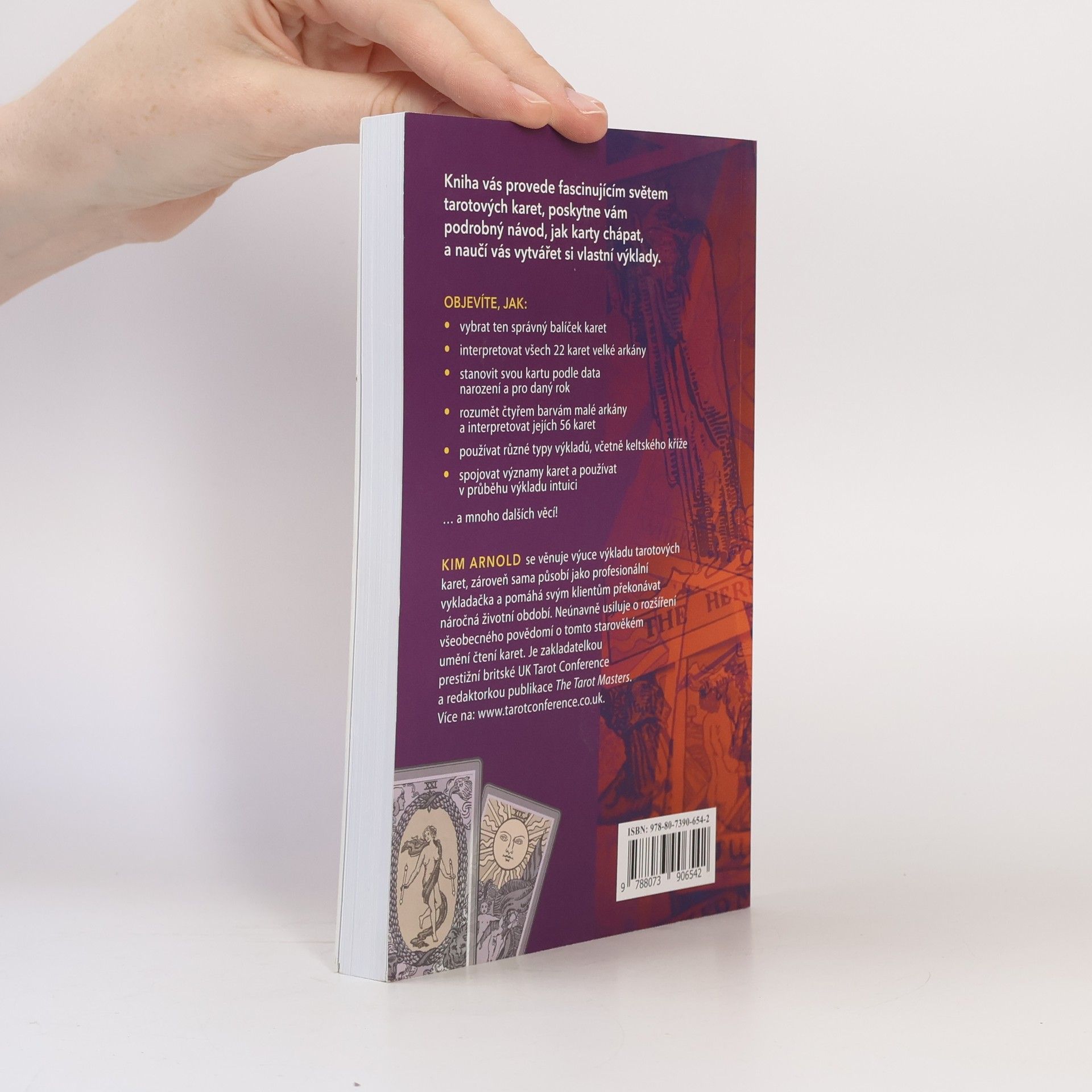 Kim Arnold Tarot pro každého. Jak číst tarotové karty a rozumět jejich poselství