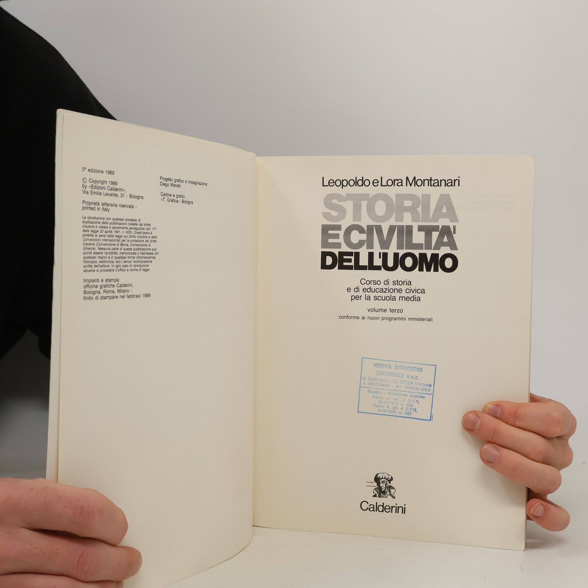 Leopoldo Montanari Storia e civiltà dell'uomo