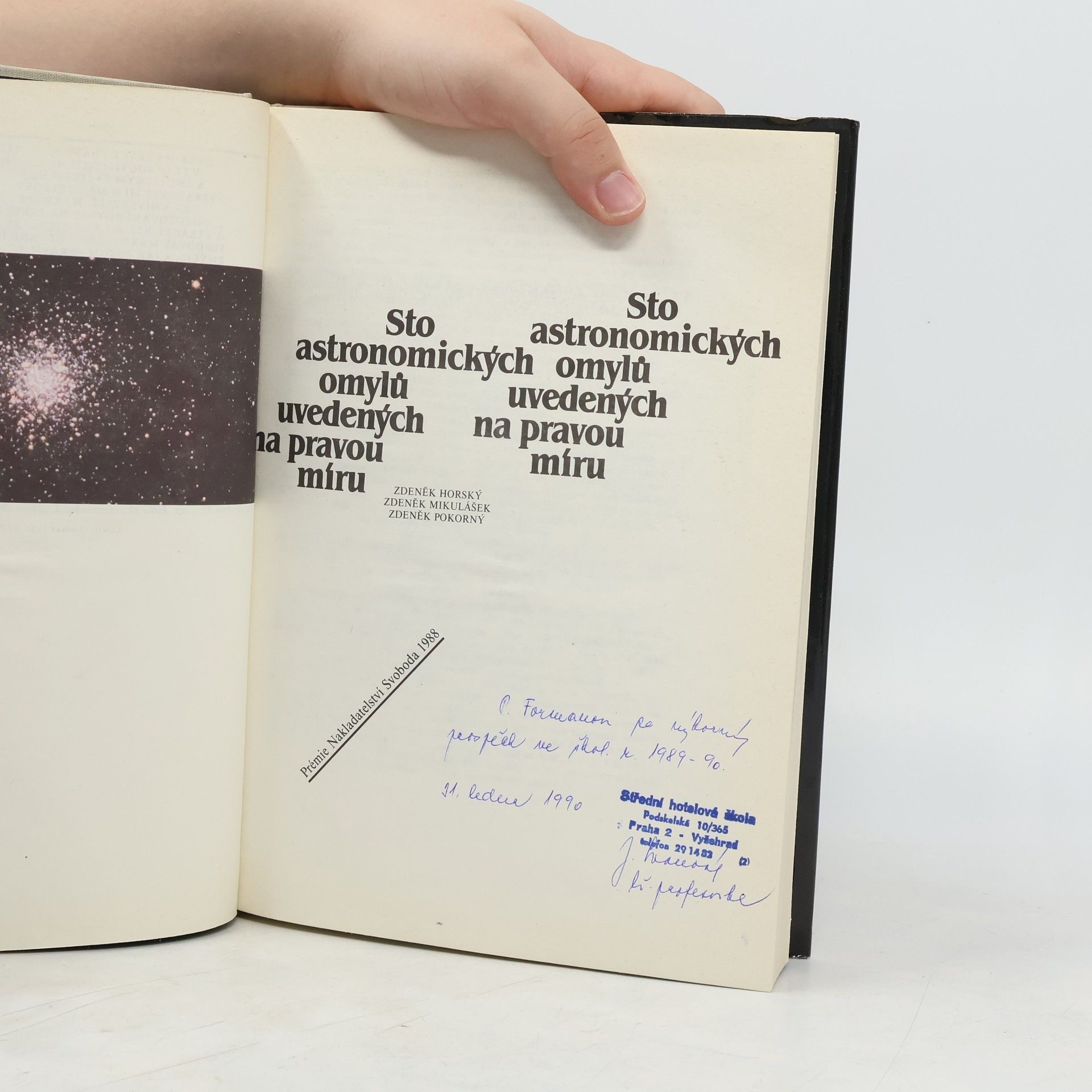 Zdeněk Pokorný Sto astronomických omylů uvedených na pravou míru