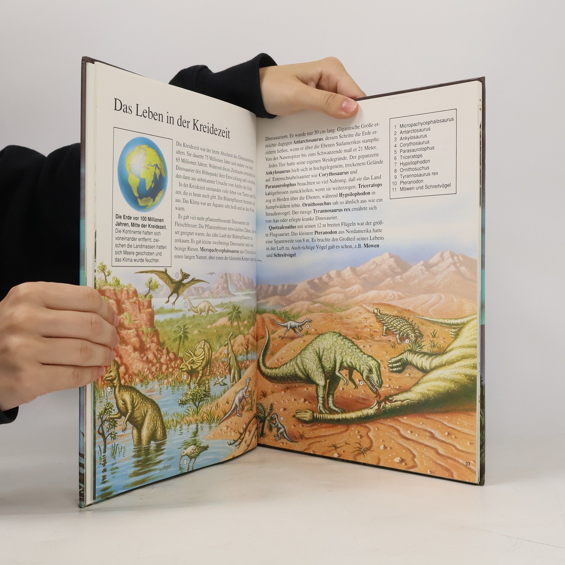 David A. Hardy Das große Buch der Dinosaurier