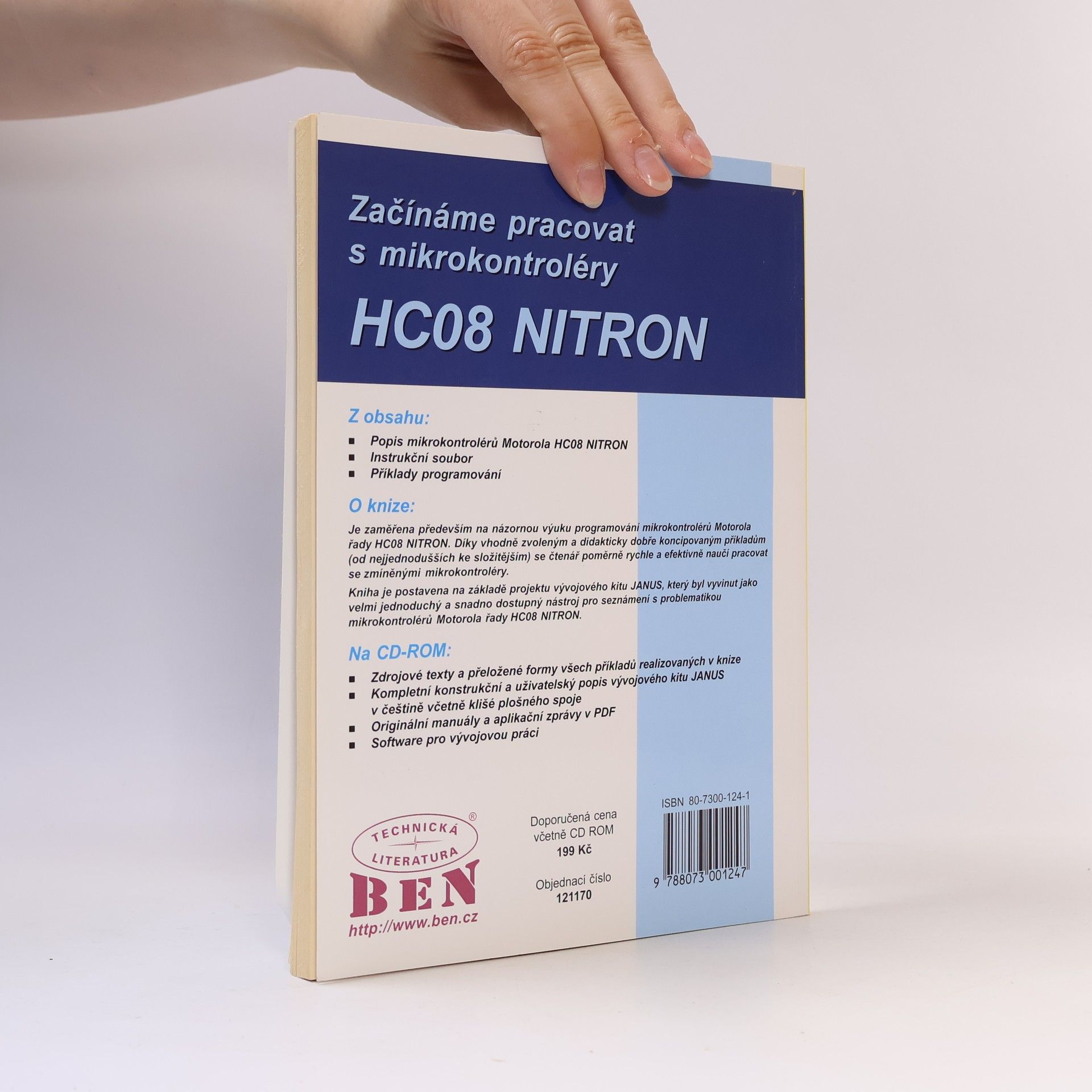 Vladimír Váňa Začínáme s mikrokontroléry Motorola HC08 Nitron