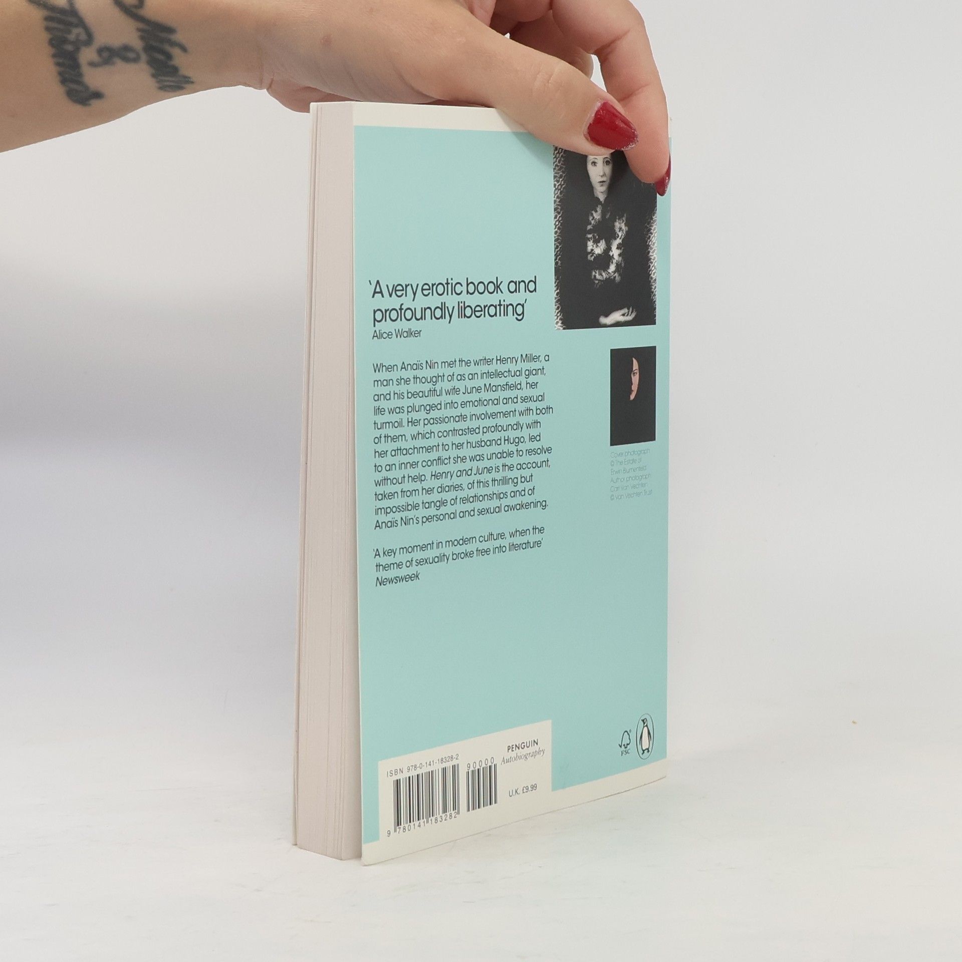 Anaïs Nin Henry and June. Henry, June und ich, englische Ausgabe