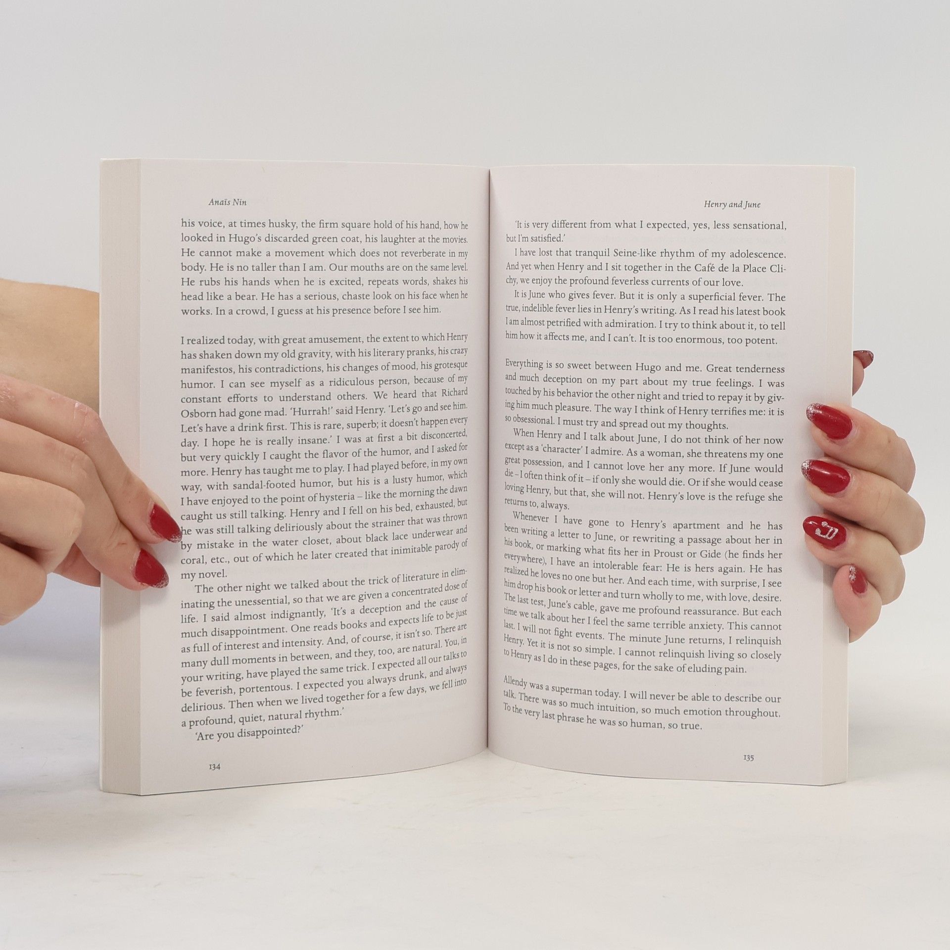 Anaïs Nin Henry and June. Henry, June und ich, englische Ausgabe