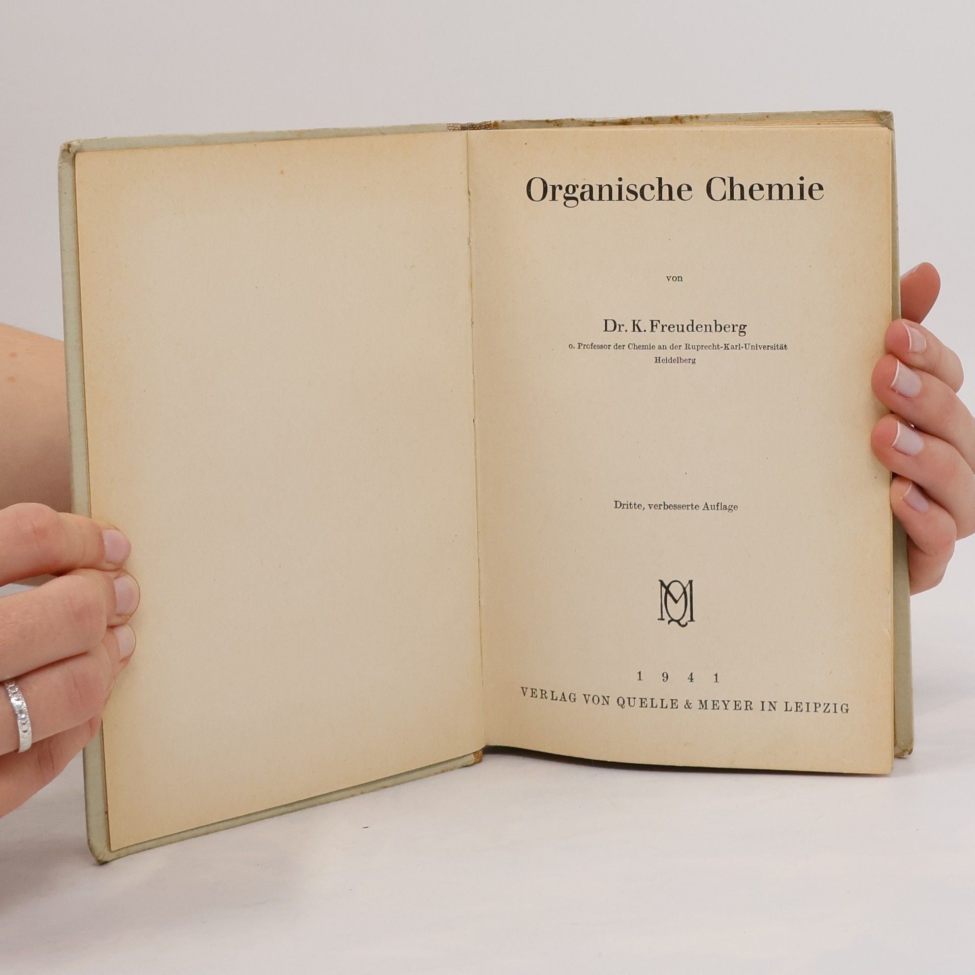Karl Freudenberg Organische Chemie